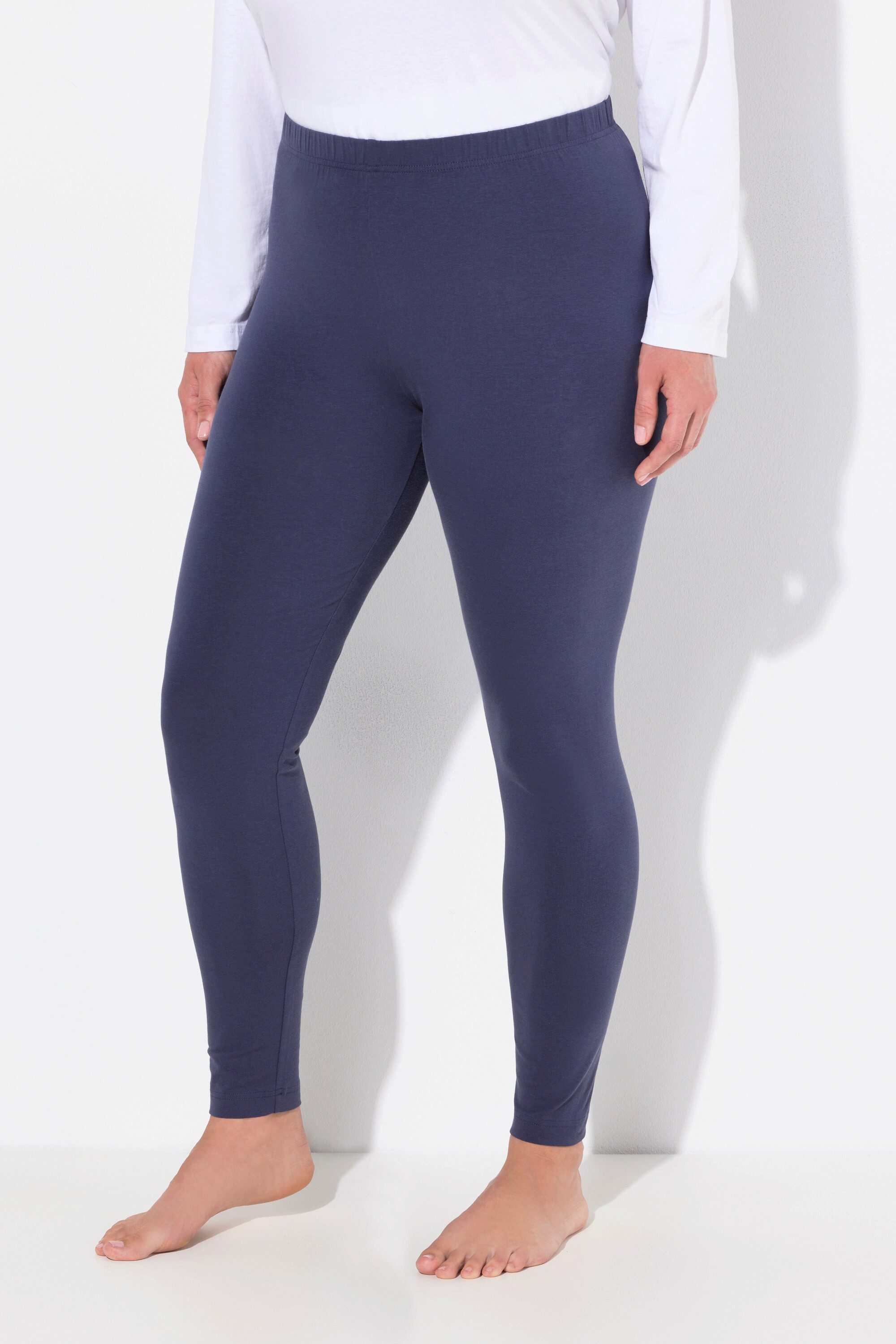 Ulla Popken Leggings Leggings Skinny Elastikbund OEKO-TEX