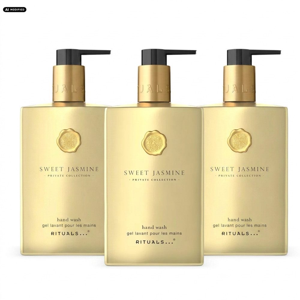 Rituals Flüssigseife Rituals Sweet Jasmine Hand Wash 3er Set, 1-tlg., Vorteilspack mit drei Handseifen für den Vorrat