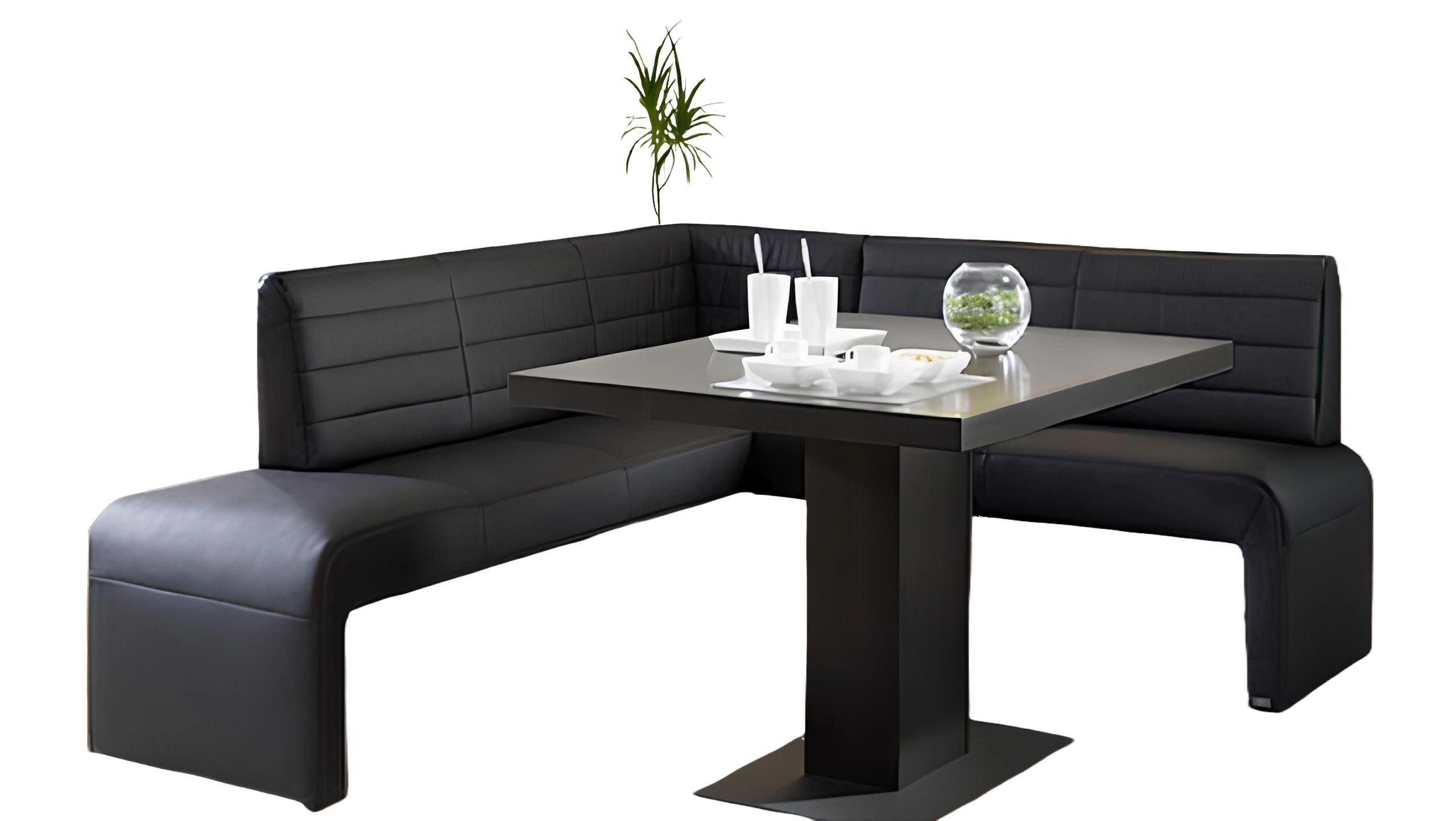 Xlmoebel Eckbankgruppe Moderne Eckbank aus Leder in elegantem Design für Esszimmer, (Eckbankgruppe, Eckbankgruppe No.4), Hergestellt in Europa