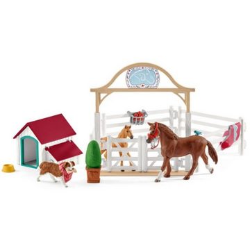 Schleich® Spielwelt SLH42458, Horse Club Farm mit Pferden, einem Hund und einem Zwinger