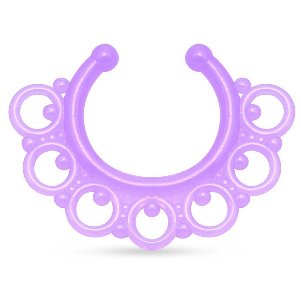 Nasenpiercing Piercing Tragus Helix Ohr Ring Glow in the Dark