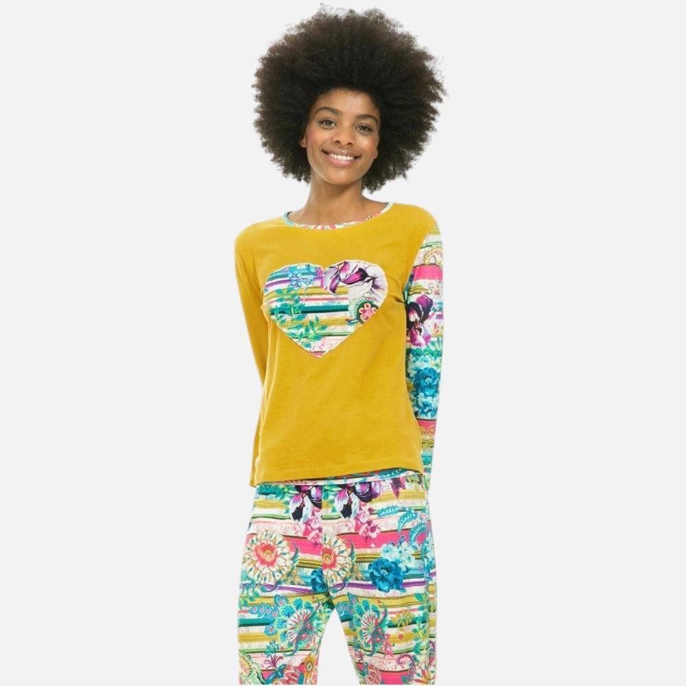 Desigual Longsleeve Longsleeve Paisley Bloom von Desigual