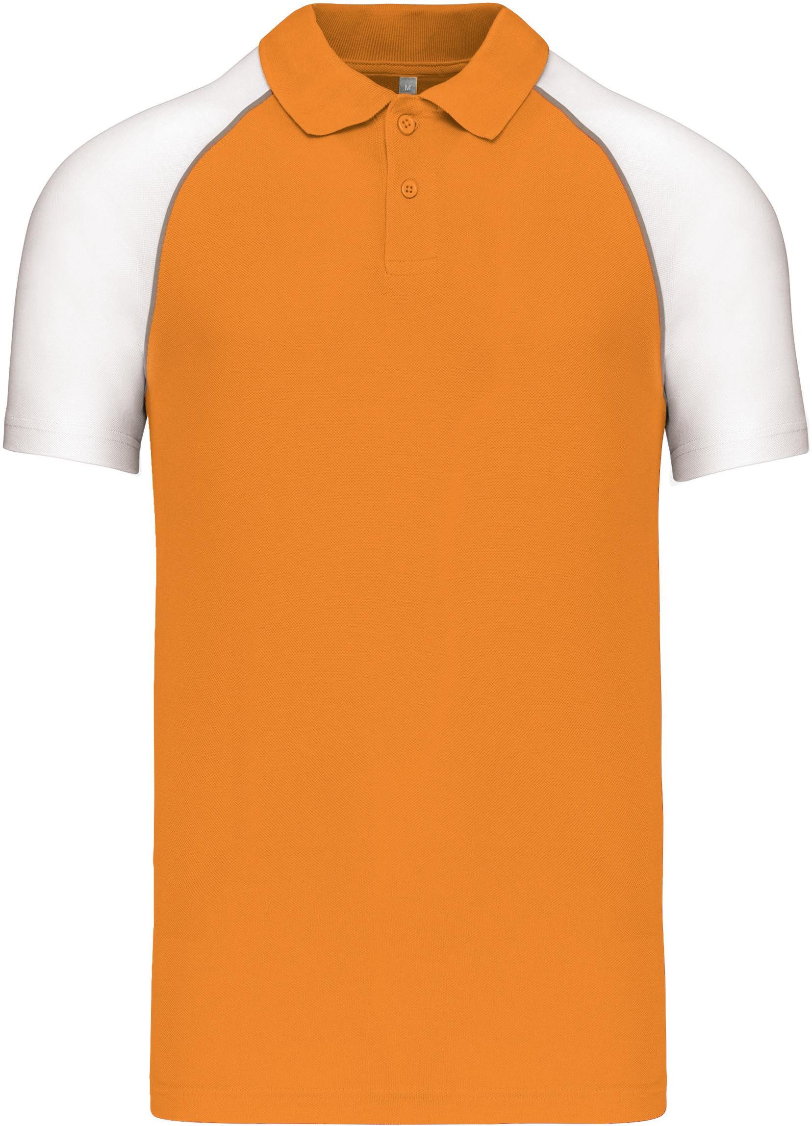 Orange / White