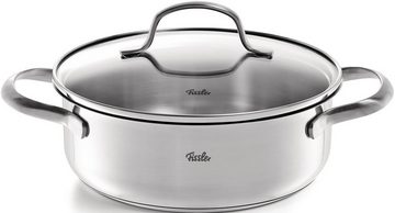 Fissler Topf-Set San Francisco, Edelstahl 18/10 (Set, 9-tlg., Bratentopf 20 cm, je 1 Kochtopf 16/20/24 cm, Stielkasserolle 16 cm), Geeignet für alle Herdarten, Induktion