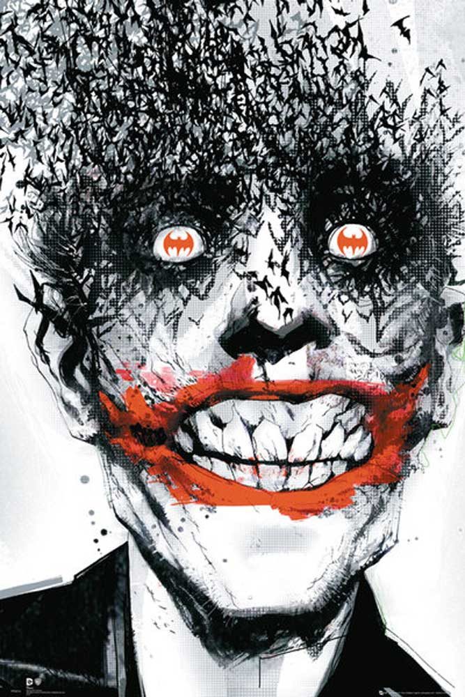 Poster Batman - Плакат - Comic - Joker Bats