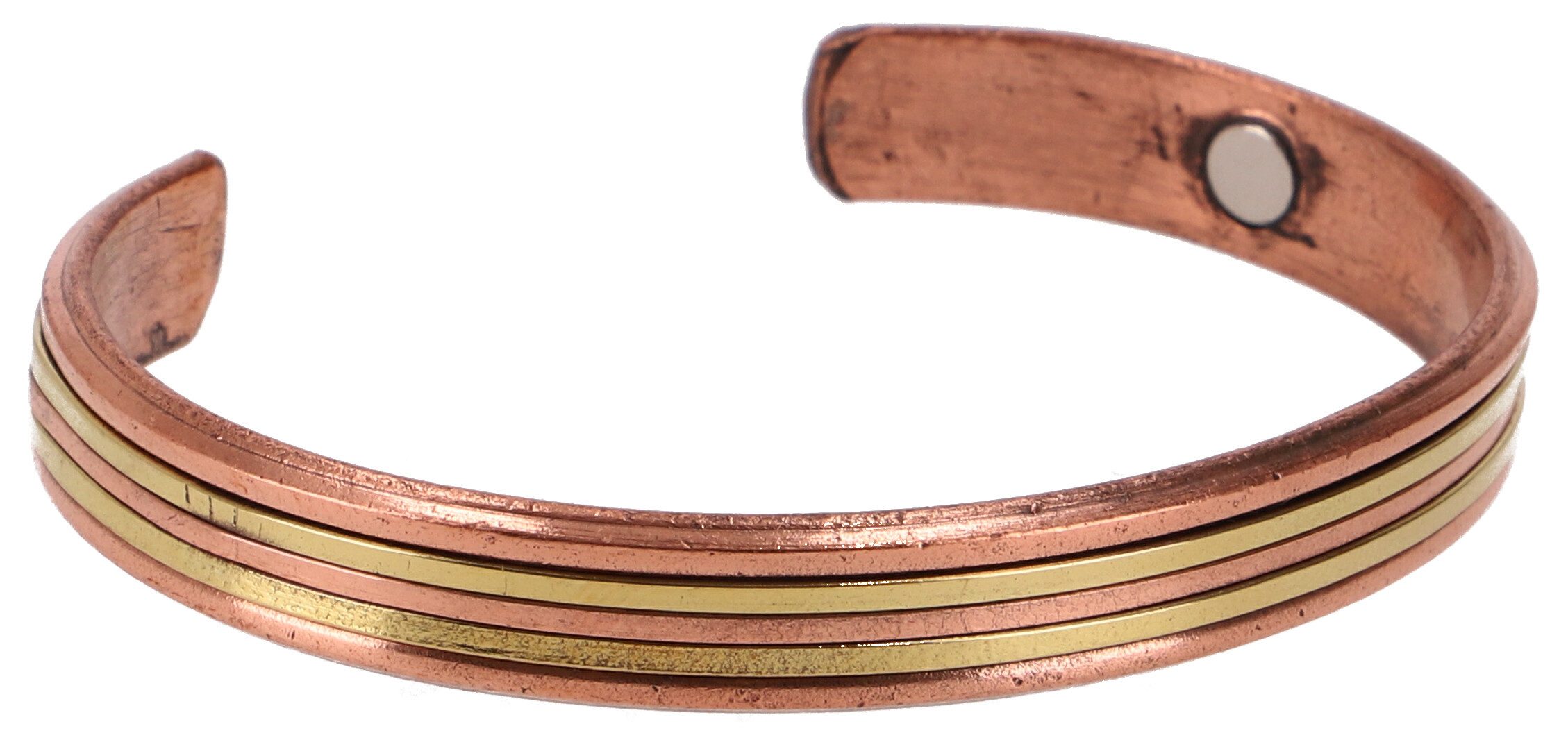 Guru-Shop Armreif Kupfer Armspange, magnetischer Kupferarmreifen..