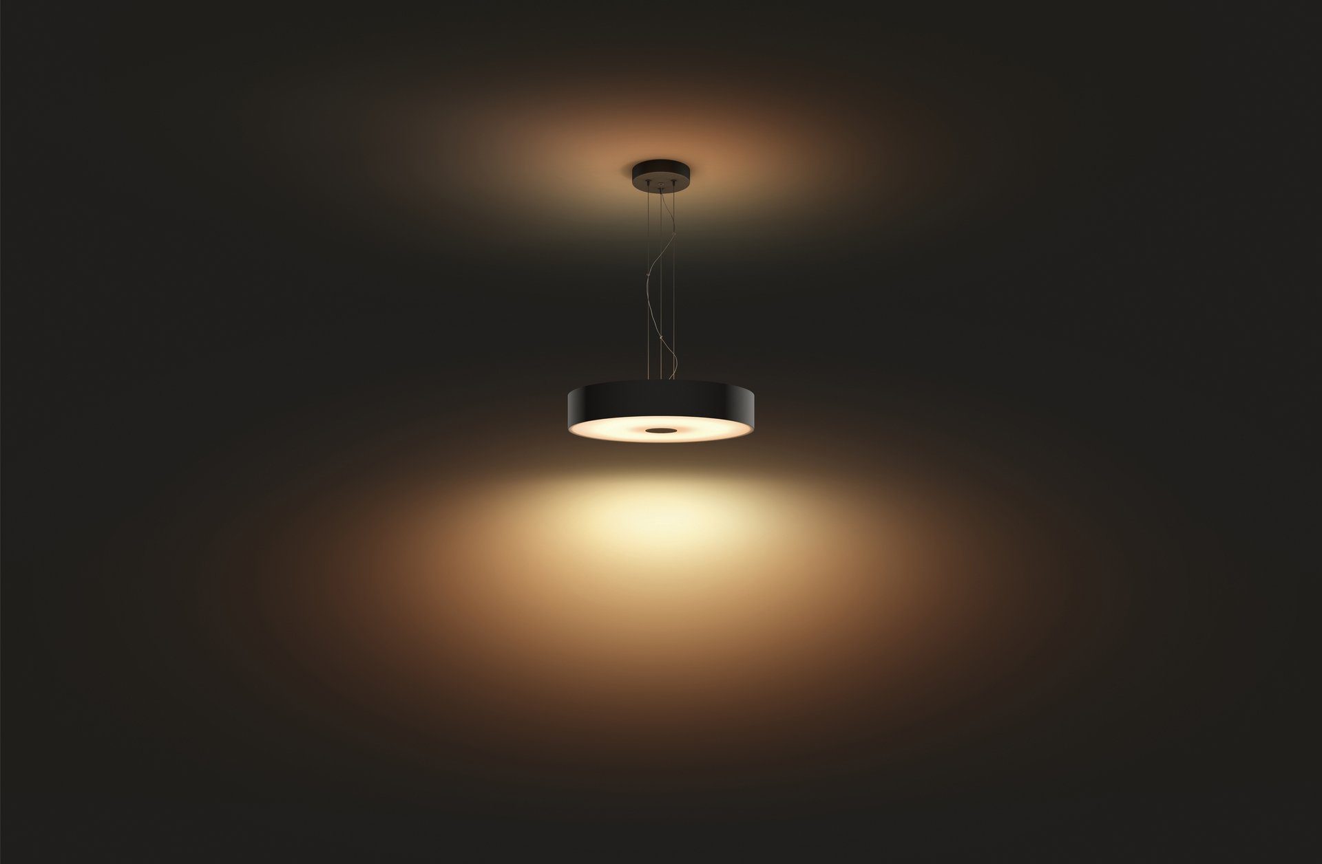 Pendelleuchte LED Dimmfunktion, integriert, Warmweiß LED fest Philips Hue Fair,