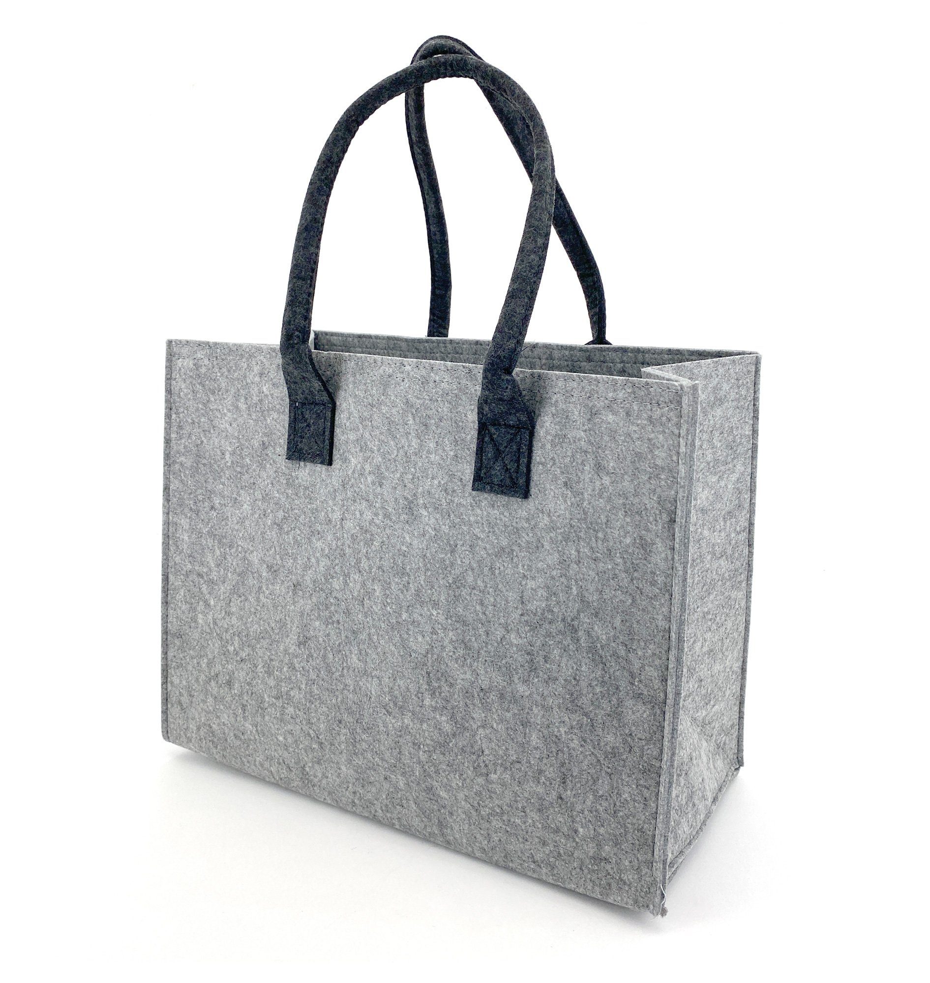 Einkaufsshopper Universal Filztasche Einkaufstasche Filz Shopper, günstig online kaufen