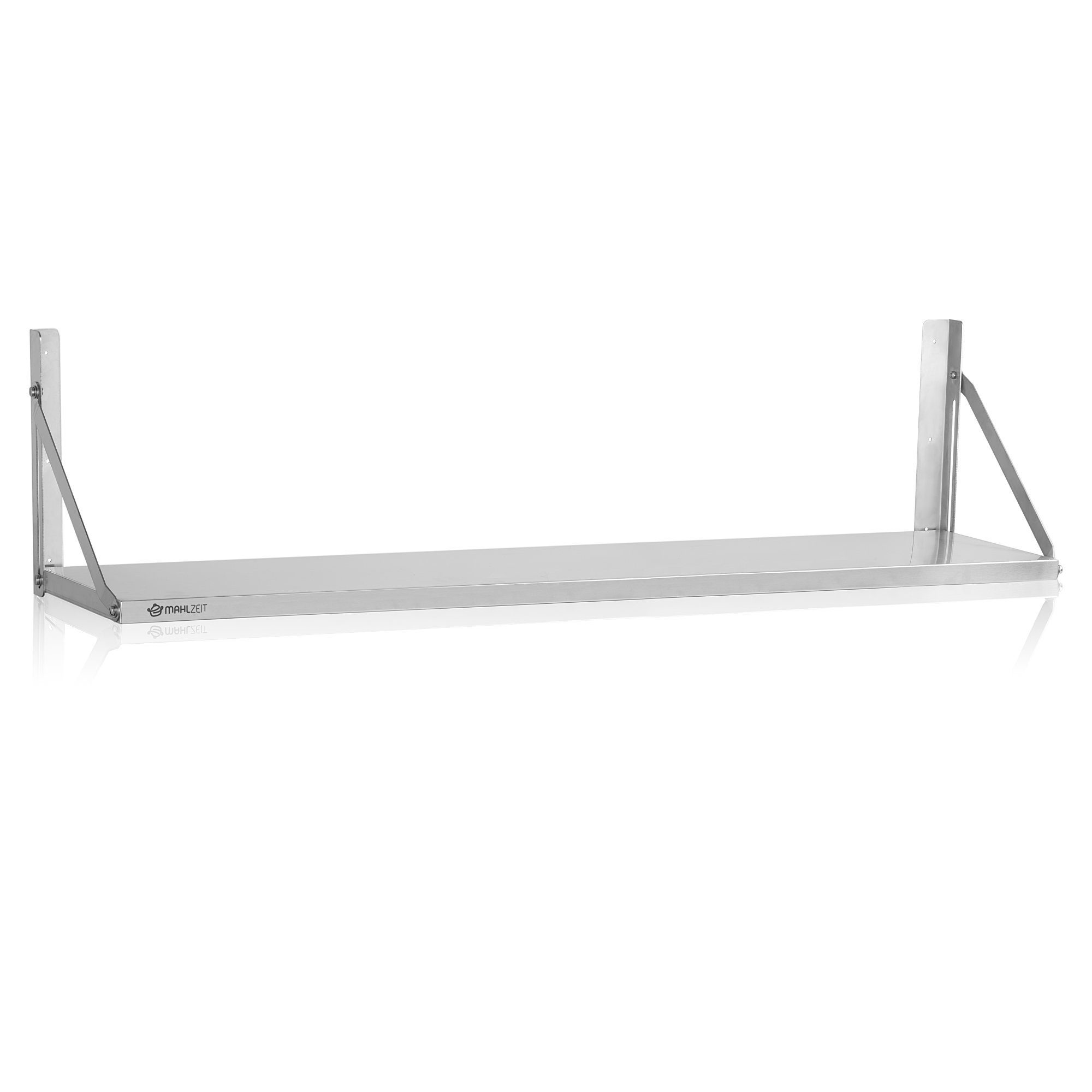 Mahlzeit Küchenregal Edelstahl Wandregal, 120 x günstig online kaufen