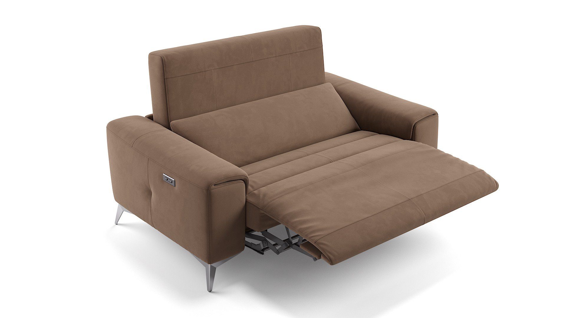 Sofanella 2-Sitzer Stoff BELLA, Relaxsofa, Designsofa, Designer Couch, Italienisches Sofa, 2er Sofa