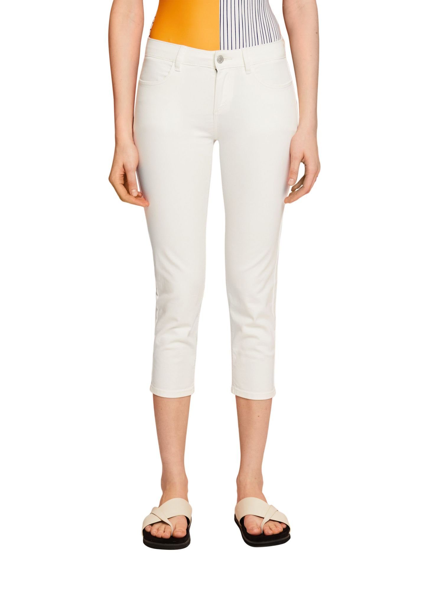 WHITE Capri-Hose Esprit 7/8-Hose