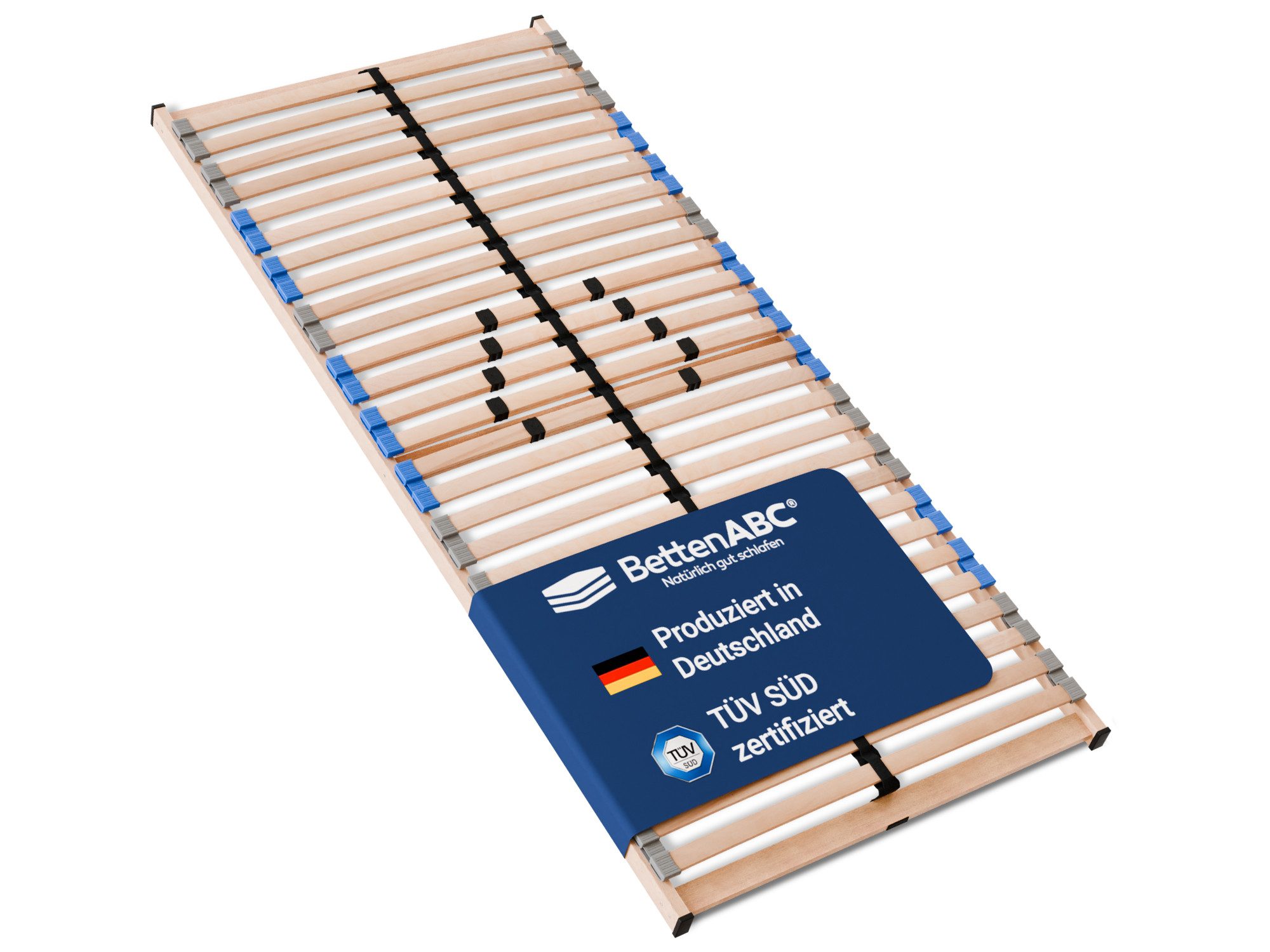 Lattenrost MaDeRa 7-Zonen-Lattenrost – 3 verschiedene Ausführungen, Selbstmontage, Betten-ABC, Kopfteil Nicht verstellbar, Fußteil Nicht verstellbar, Optimale Anpassung an den Körper, besondere Langlebigkeit, stabil