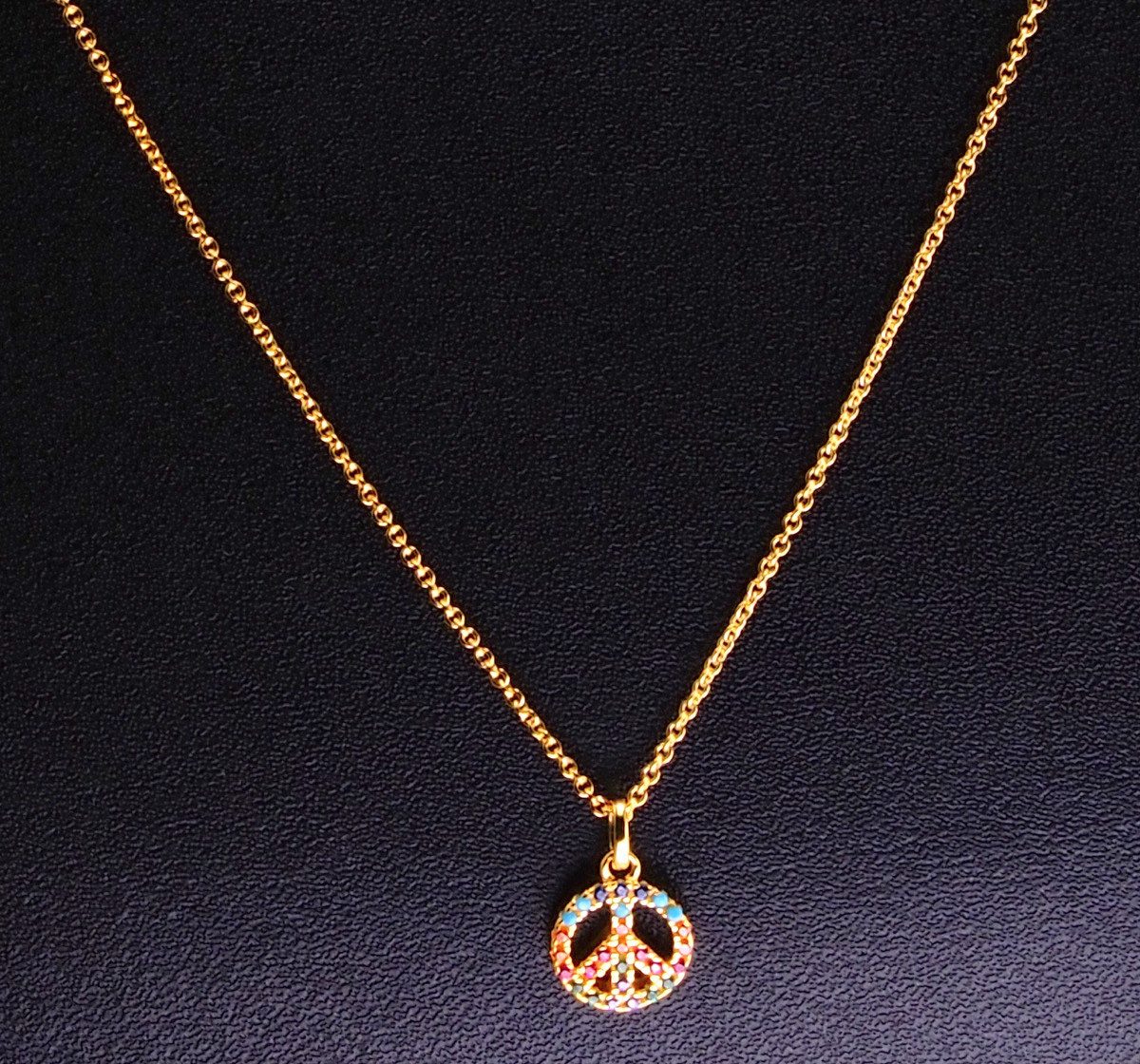 THOMAS SABO Kette mit Anhänger Damen 925 Silber goldfarben KE2175-488-7-L45V