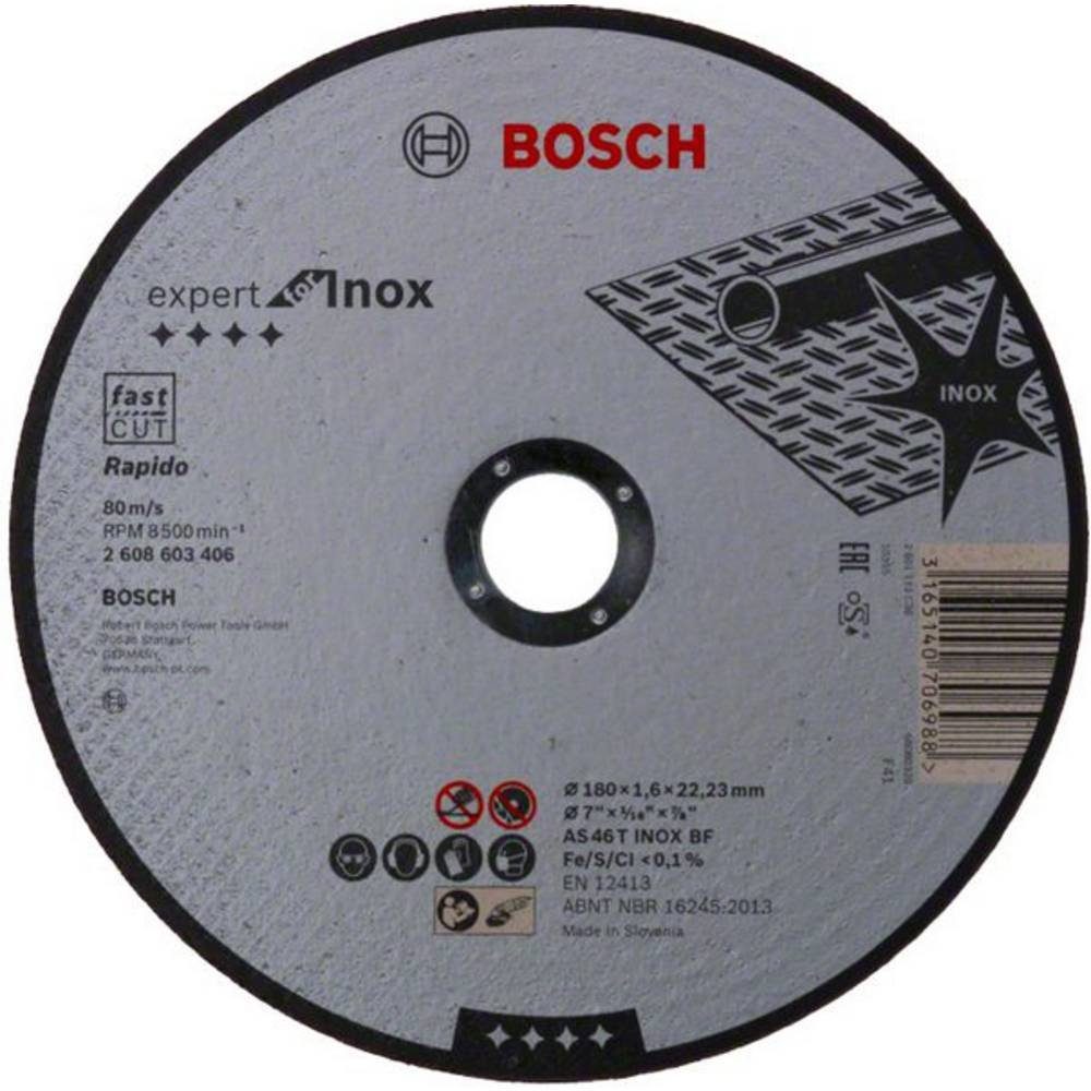 gerade Inox for - AS Trennscheibe Expert Trennscheibe Rapido BOSCH