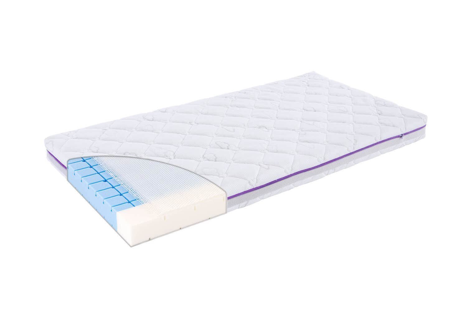 Kindermatratze Träumeland Brise Gitterbettmatratze - Größe 70 x 120 cm, Träumeland, 11 cm hoch