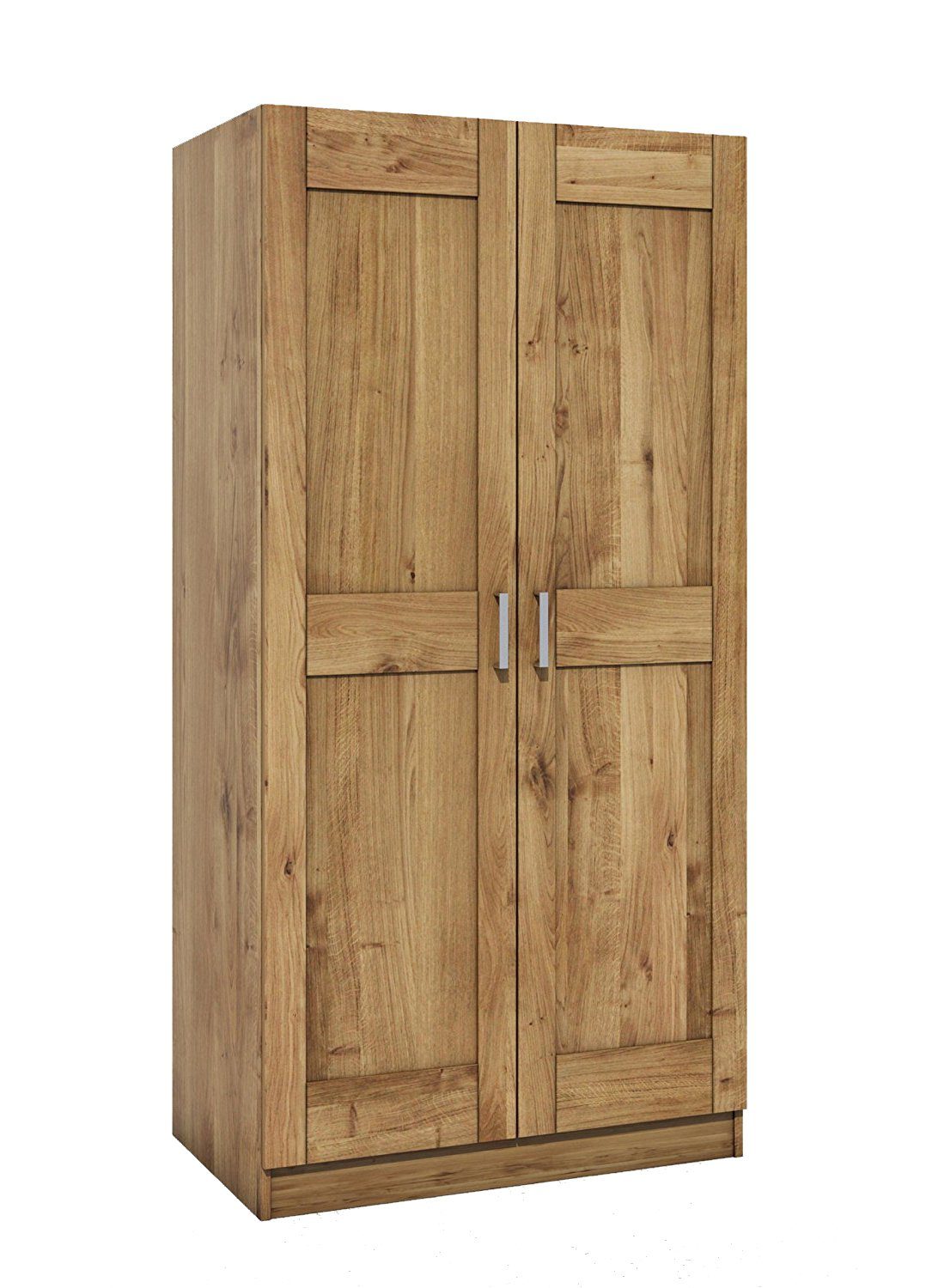 moebel-store24 Kleiderschrank Tomi 2 (Wildeiche-teilmassiv) zeitloses Design