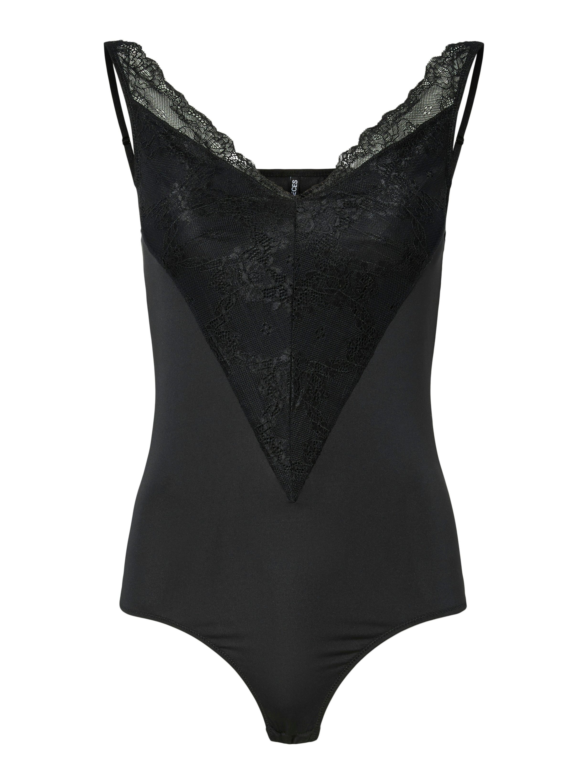 pieces Body PCOLIVIA SL LACE BODYSTOCKING NOOS günstig online kaufen