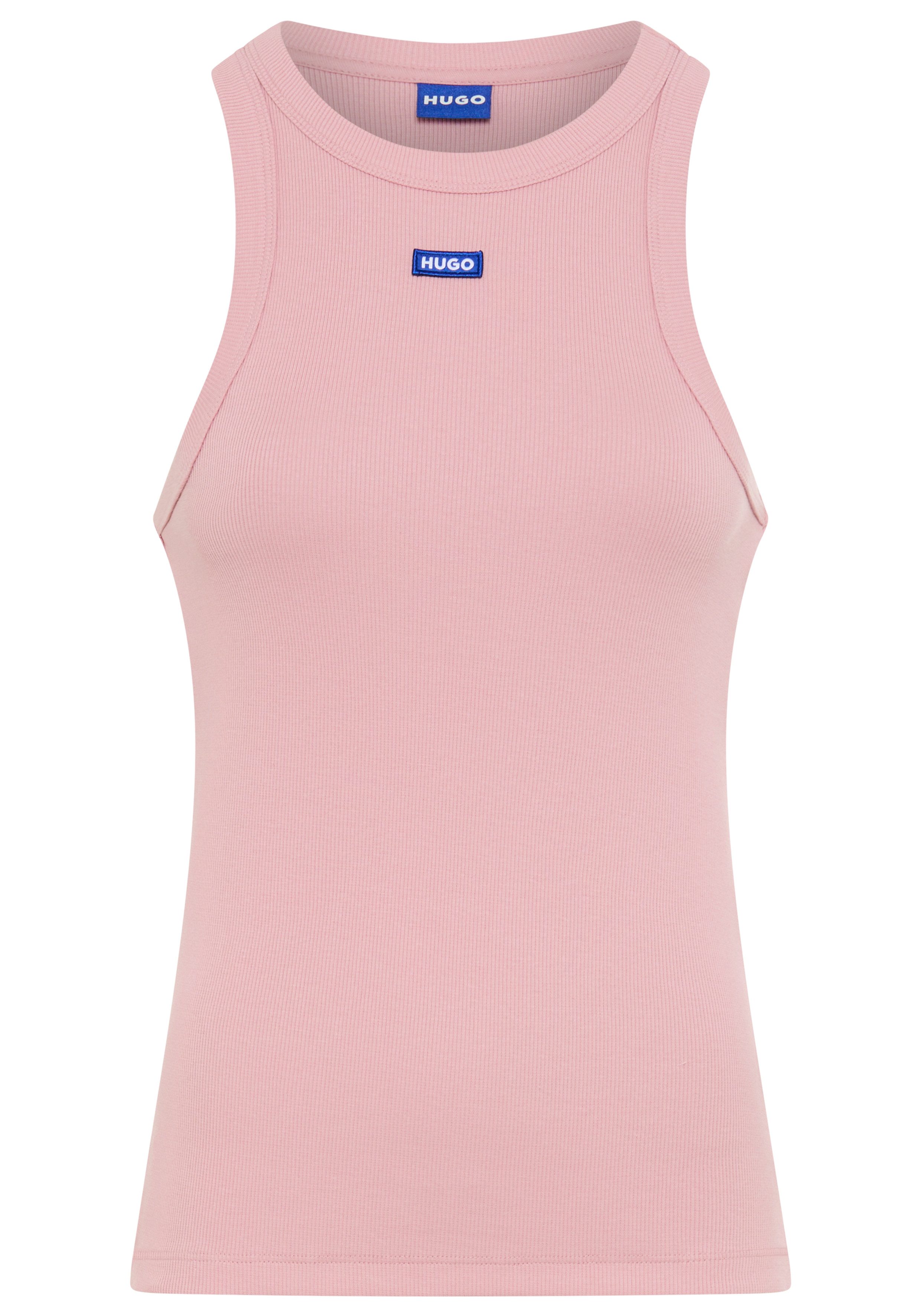 HUGO Blue Tanktop Easy Tank Stretch-Baumwolle, günstig online kaufen