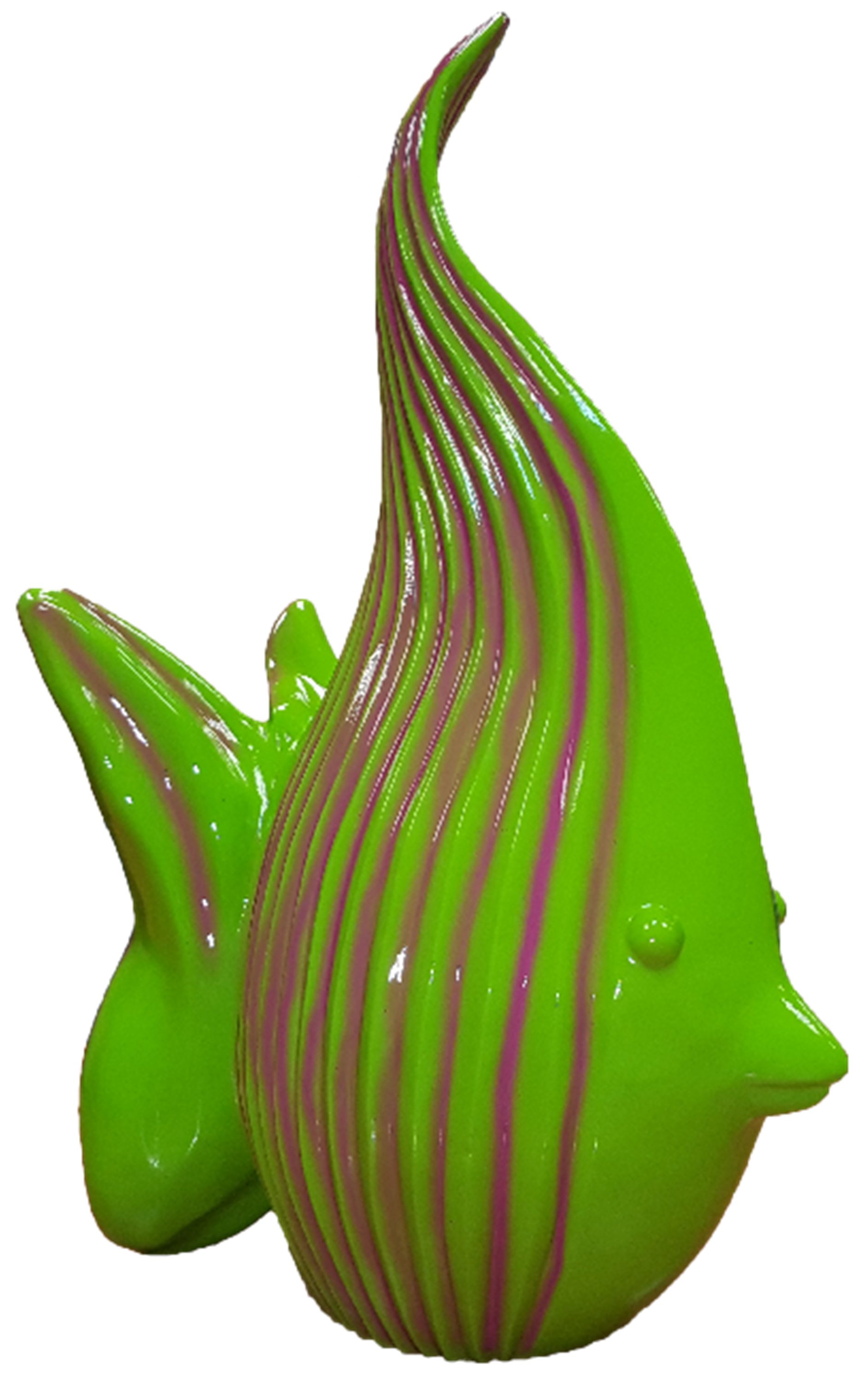 JVmoebel Gartenfigur, Designer Figur Moderne Figuren Dekoration Fisch Deko Garten Skulptur