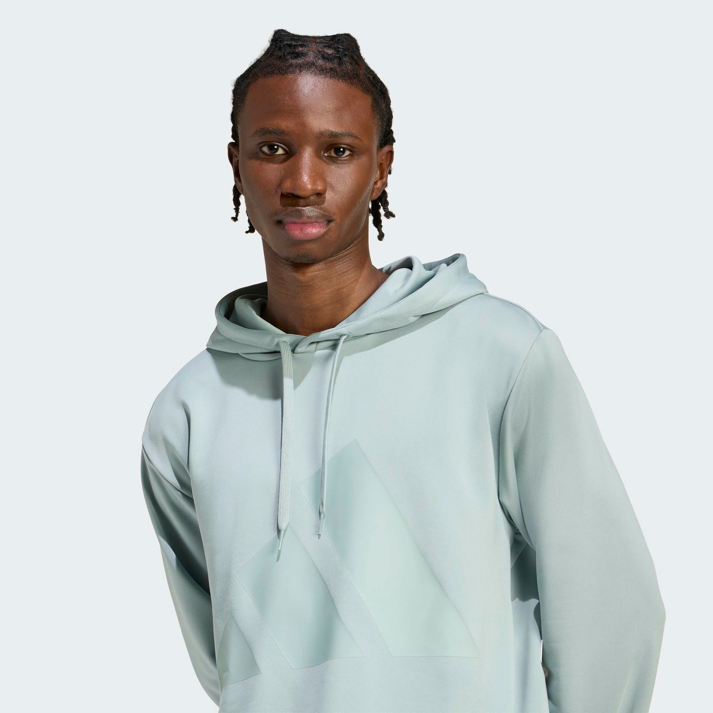 adidas Sportswear Trainingsanzug M BL FT HD TS (2-tlg), zweiteiliges Set aus Hose und Hoodie