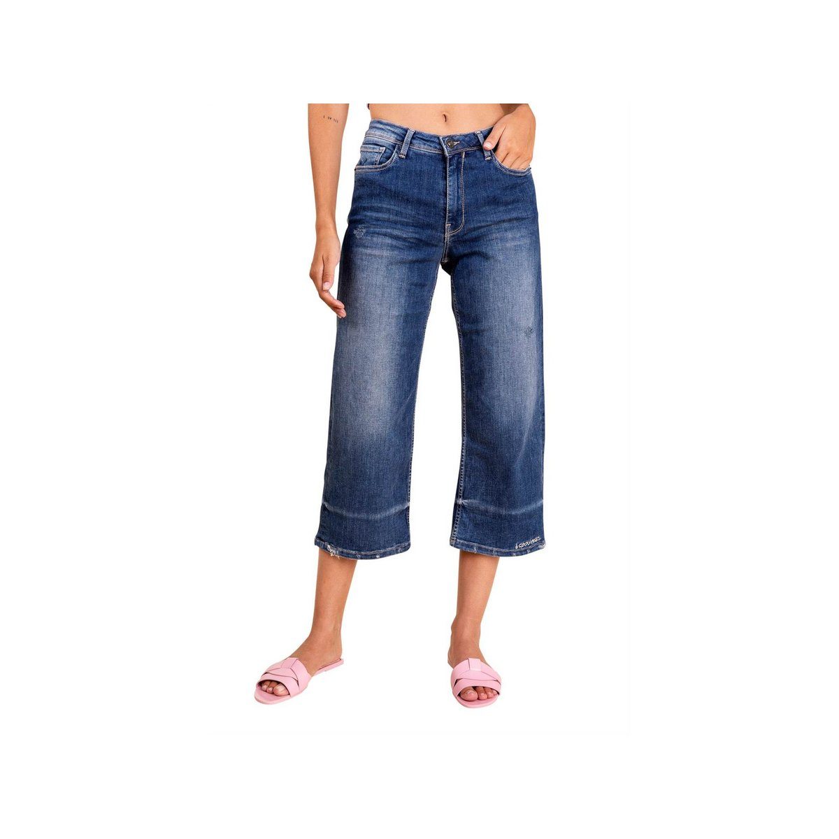FIRE 5-Pocket-Jeans (1-tlg) BLUE blau