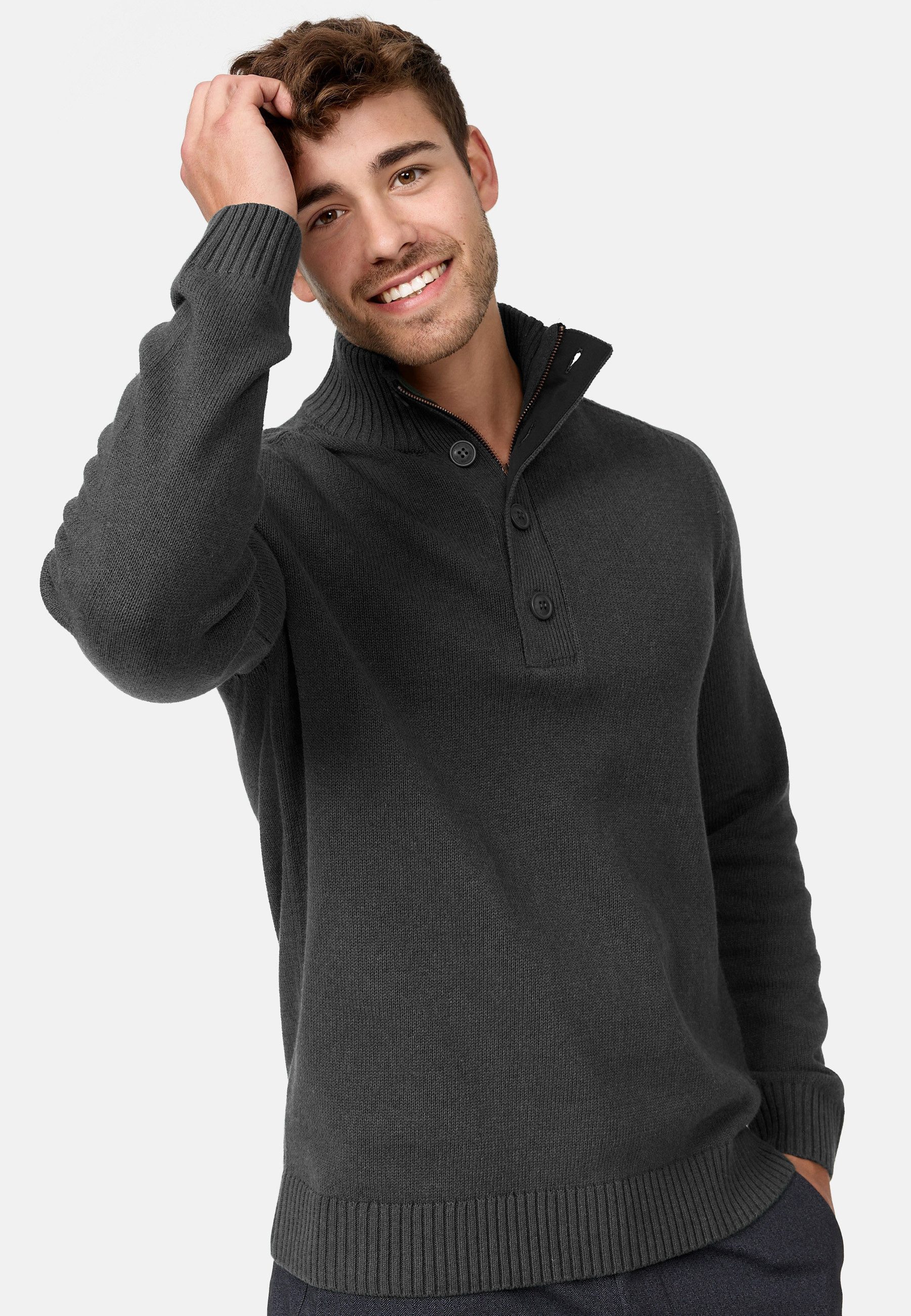 Indicode Strickpullover Herren INIsalu Pullover Herrenpullover günstig online kaufen