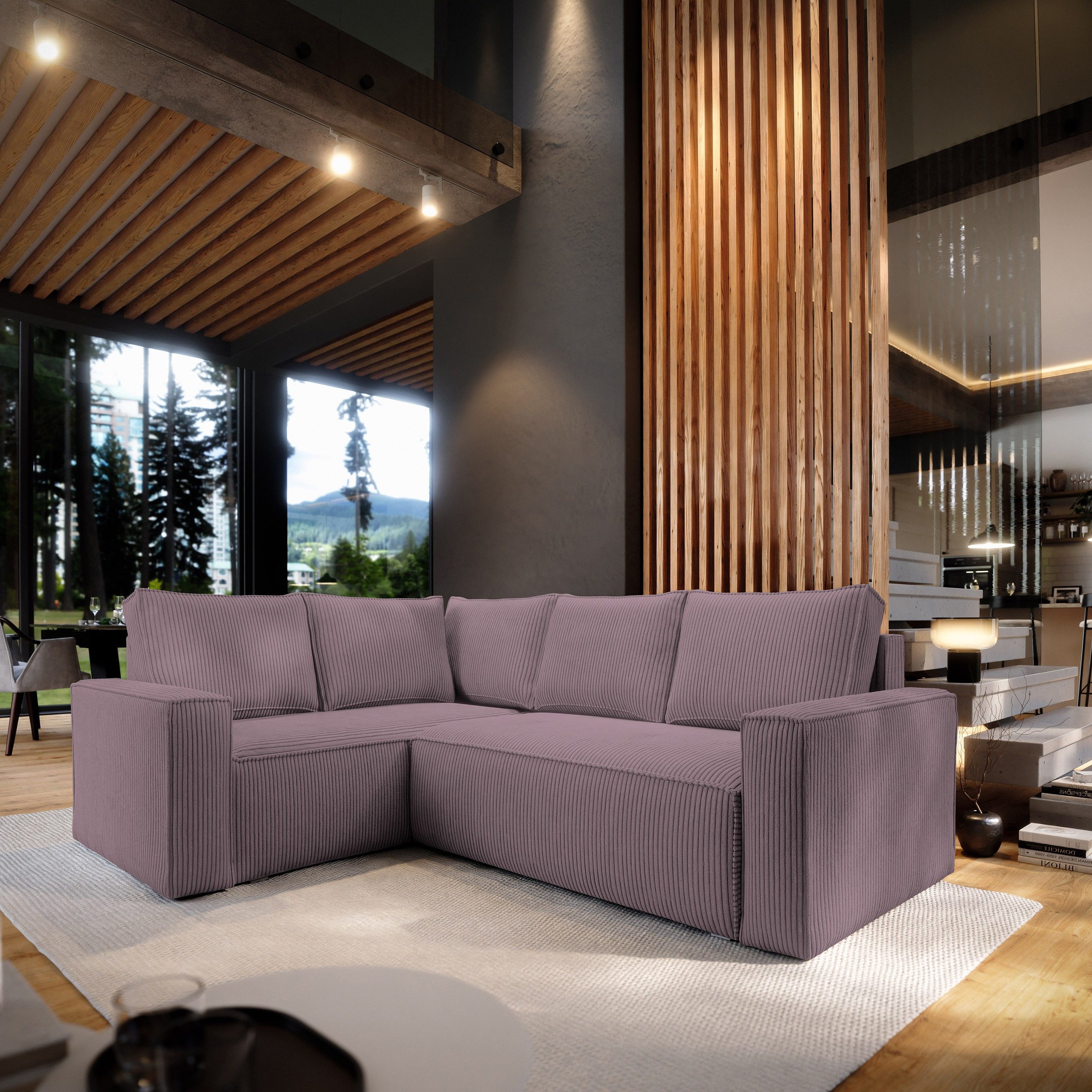 Masseno Ecksofa ESTANO mit Schlaffunktion L-Form, günstig online kaufen