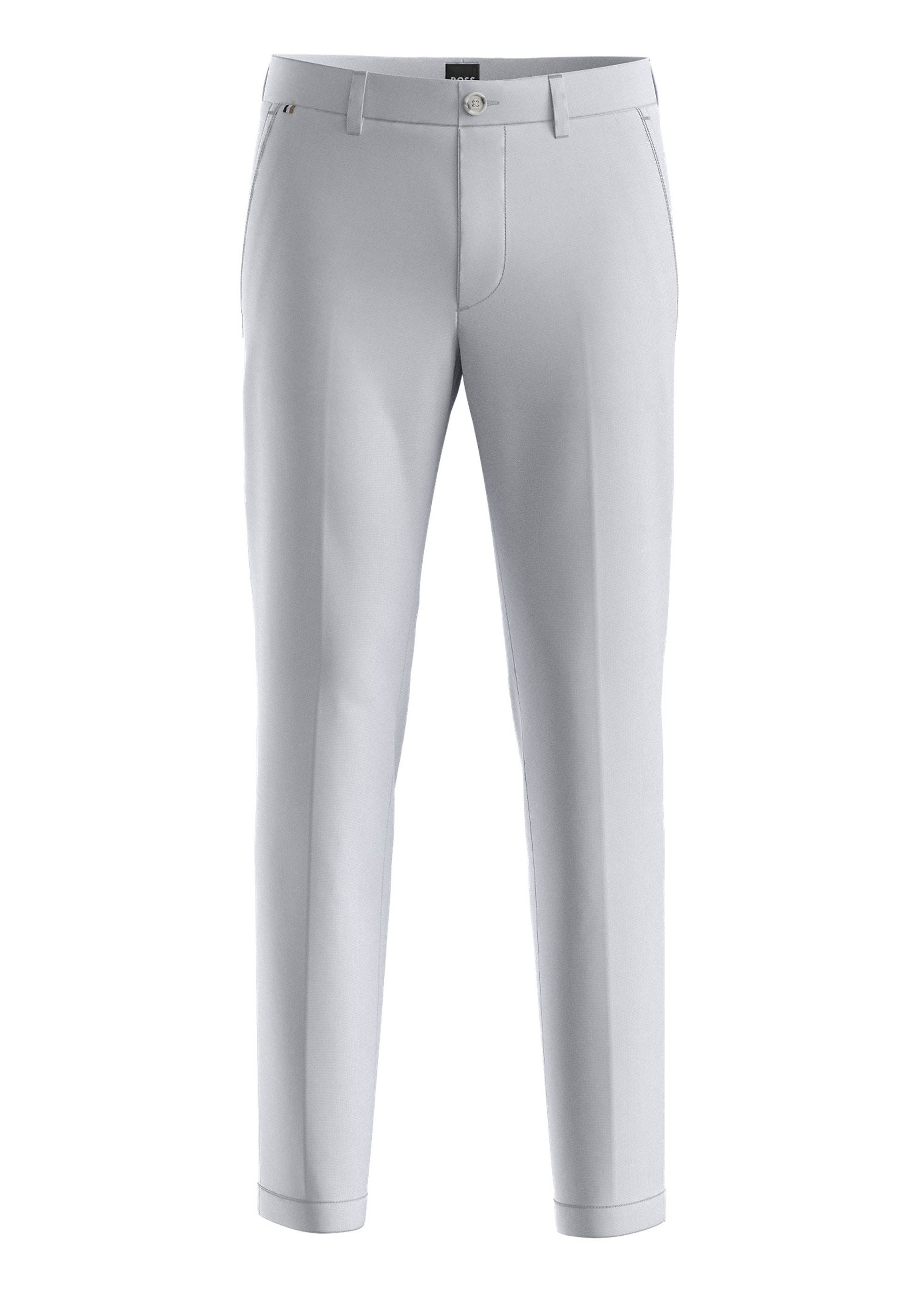 Stoffhose H-Kaiton aus strukturierter Stretch-Baumwolle