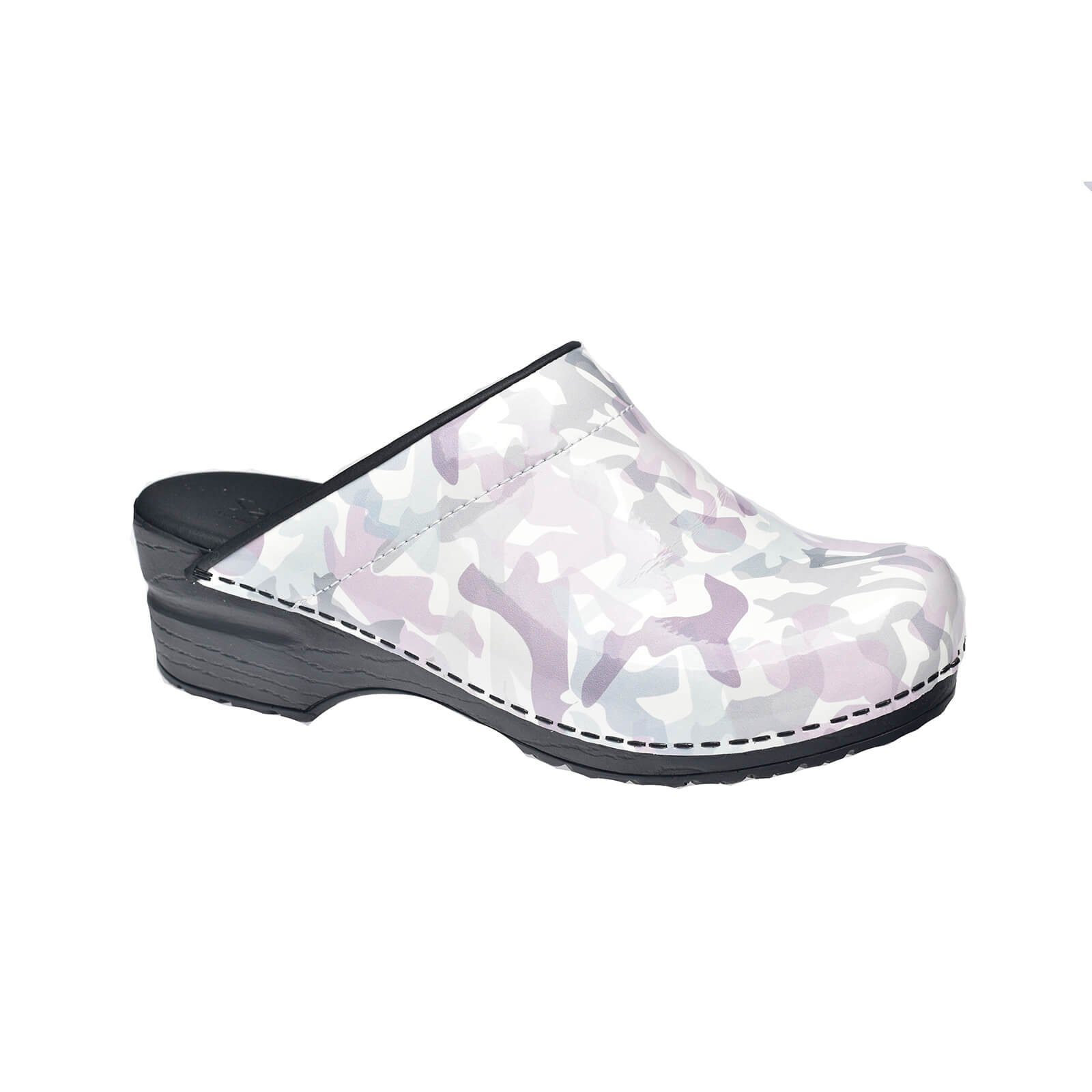 Original-Isalena Open Clog White Sandale