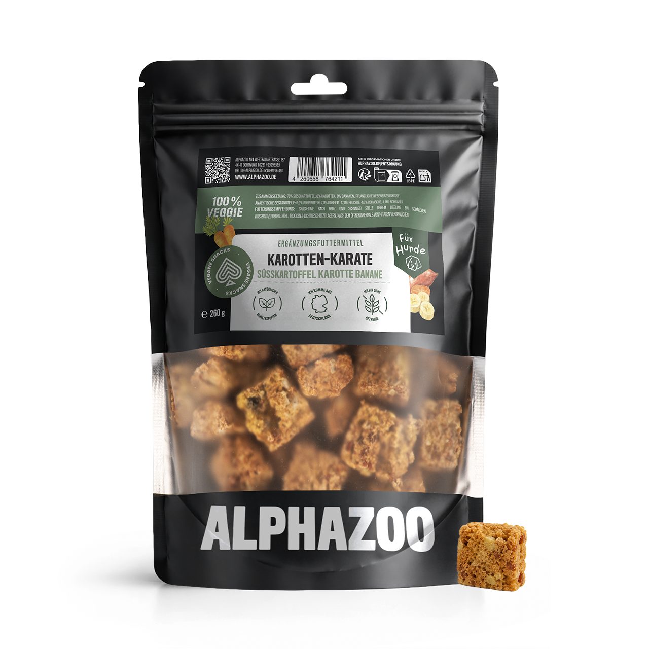 ALPHAZOO Karotten-Karate 260g