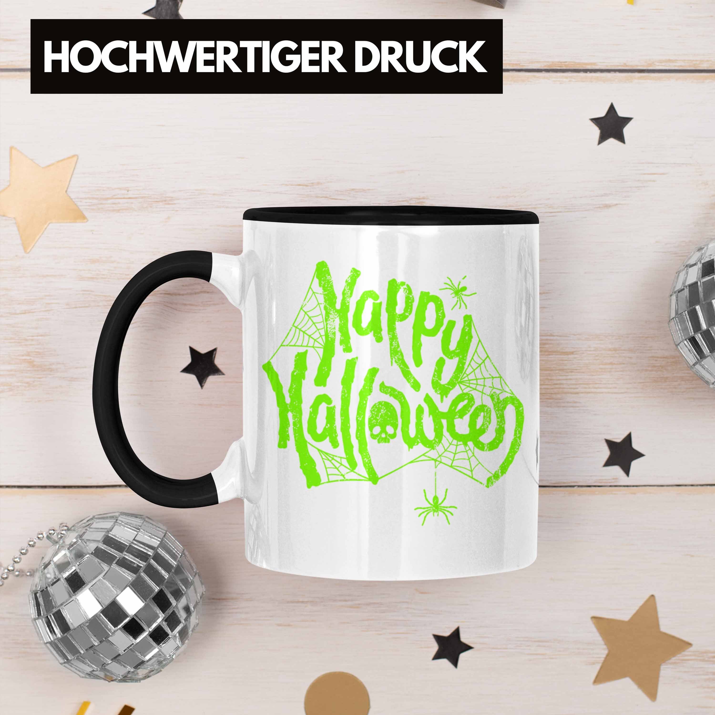 Halloween Dekoration Tasse Trendation Geist Runter Boo Daumen Becher Schwarz Tasse Kürbis