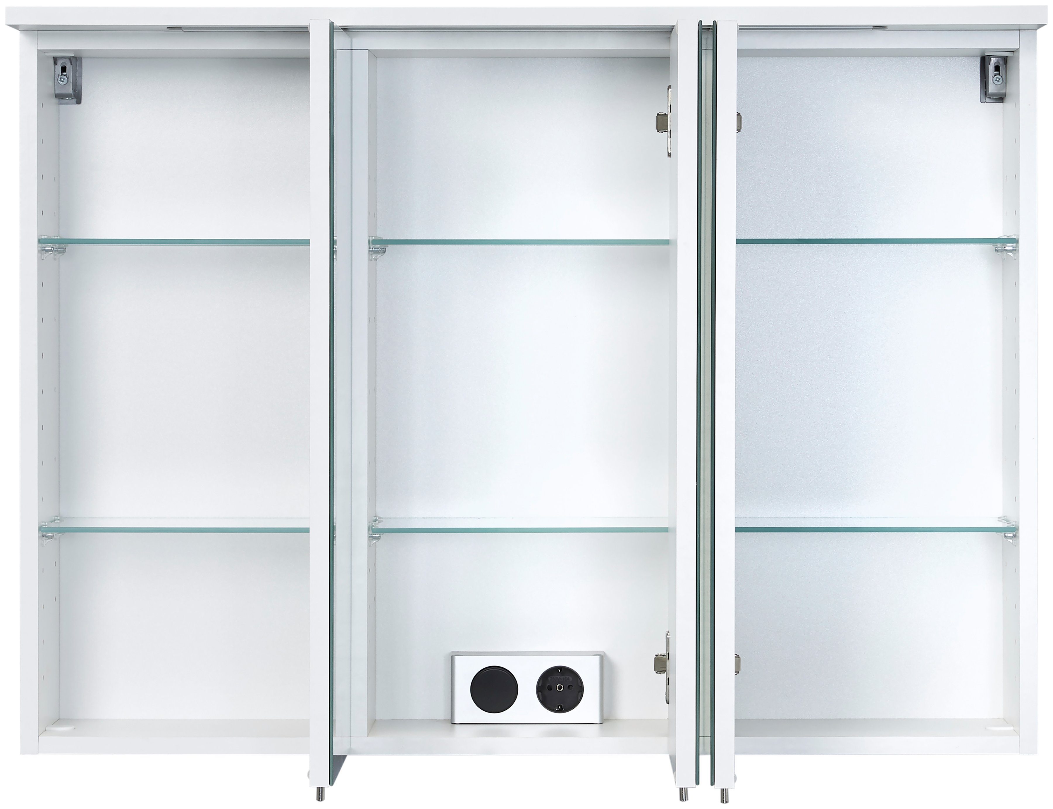 welltime Spiegelschrank Flex Breite 90 cm, mit 3D-Spiegeleffekt