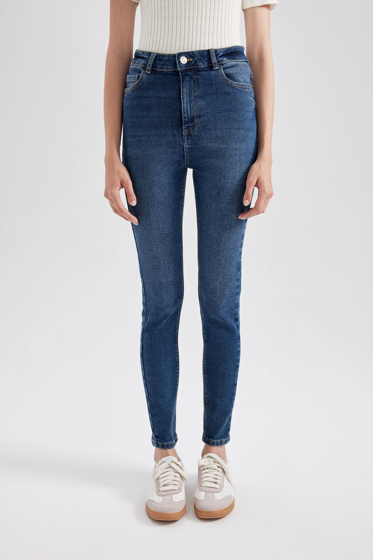 SKINNY Damen DeFacto Skinny-fit-Jeans FIT Skinny-fit-Jeans