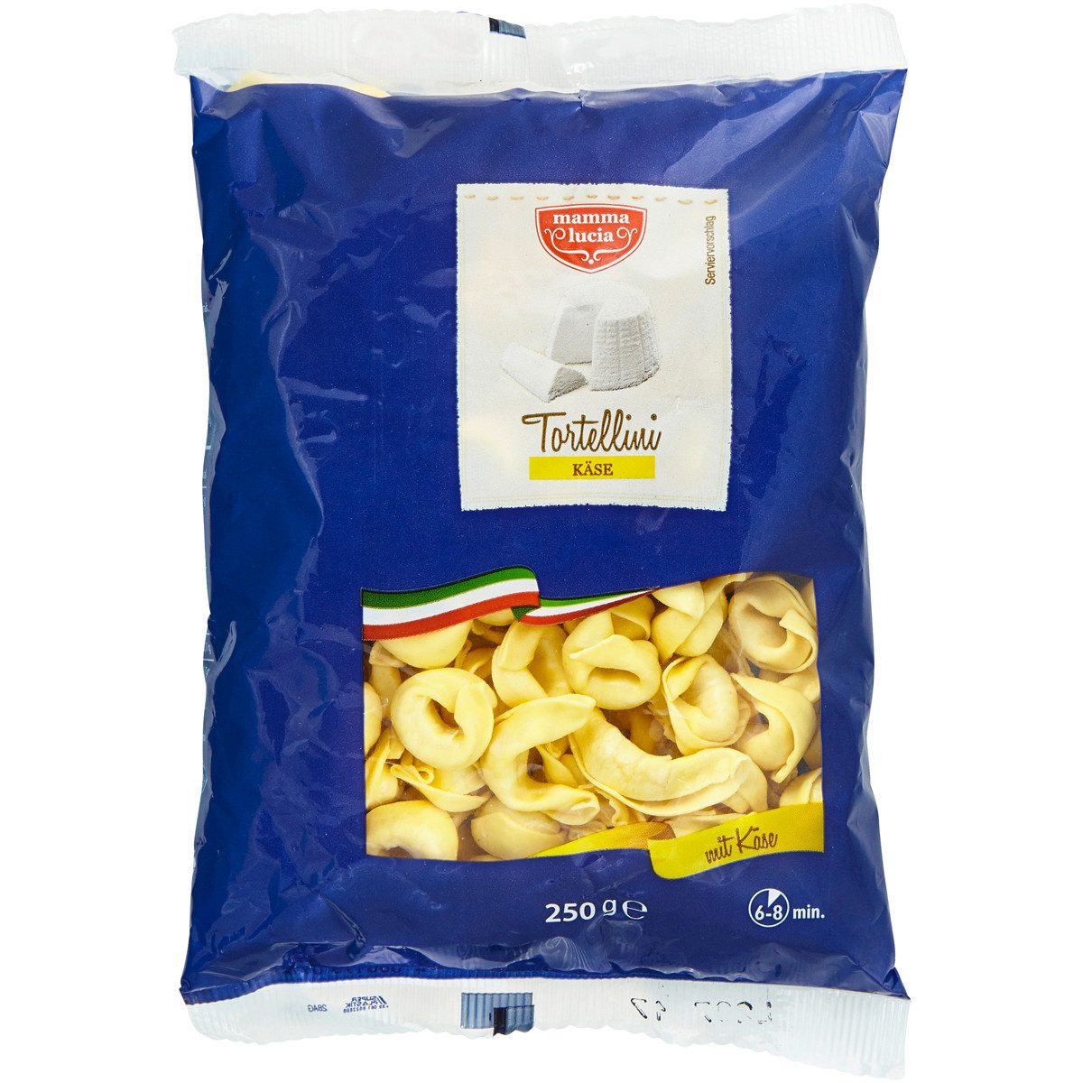 mamma lucia Nudeln, Mamma Lucia Tortellini mit geschmackvoller Käsefüllung trocken 250g