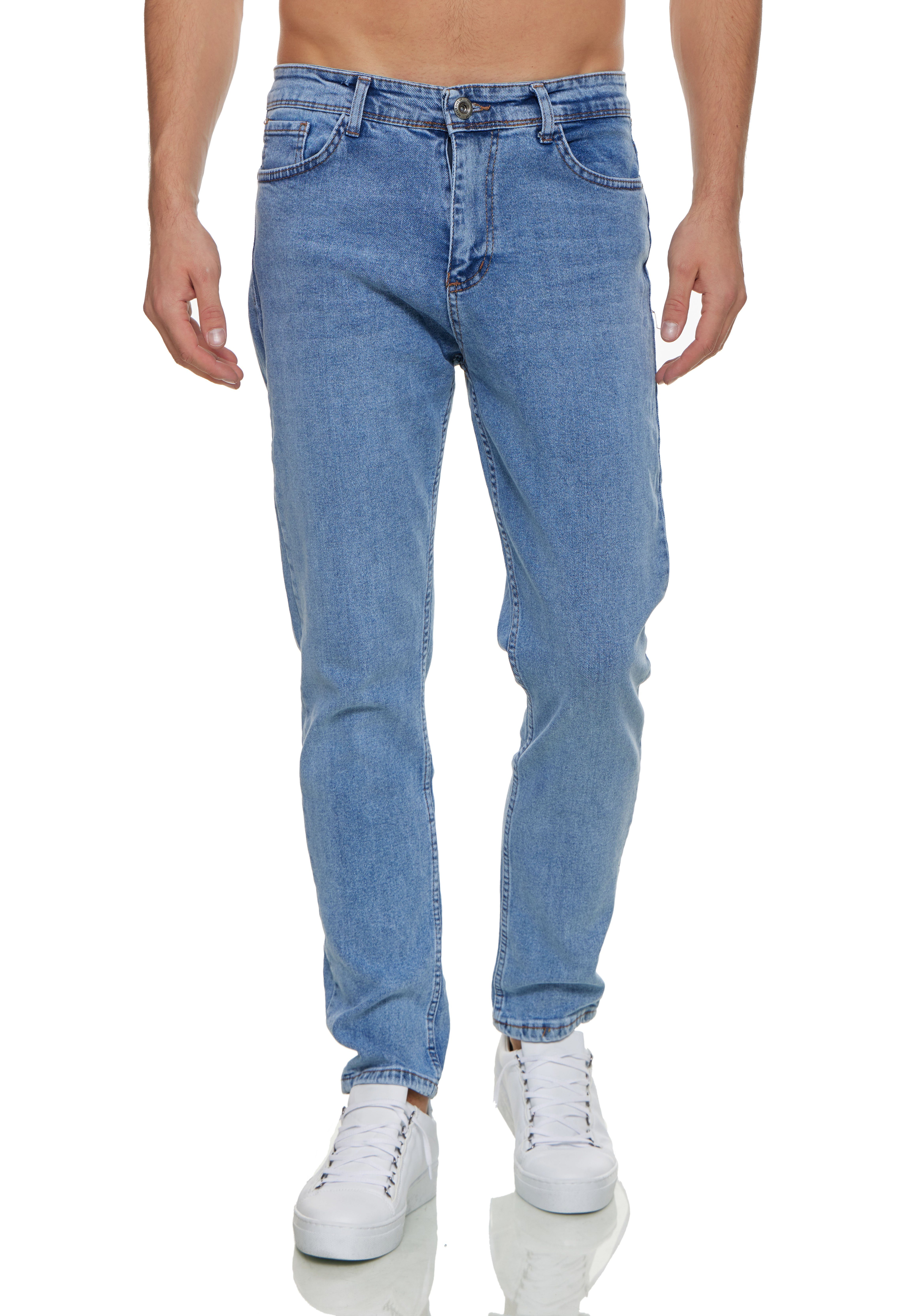 Denim House Loose-fit-Jeans Lässige klassische Herren Джинсы in MOM-FIT