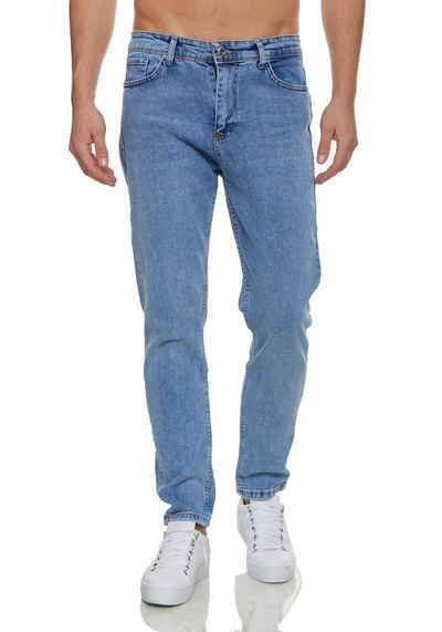 Denim House Loose-fit-Jeans Lässige klassische Herren Jeans in MOM-FIT