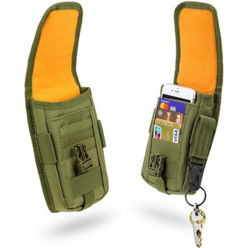 GelldG Gürteltasche Taktische Handytasche,Smartphone Holster für Gürtel enthält Gear Clip