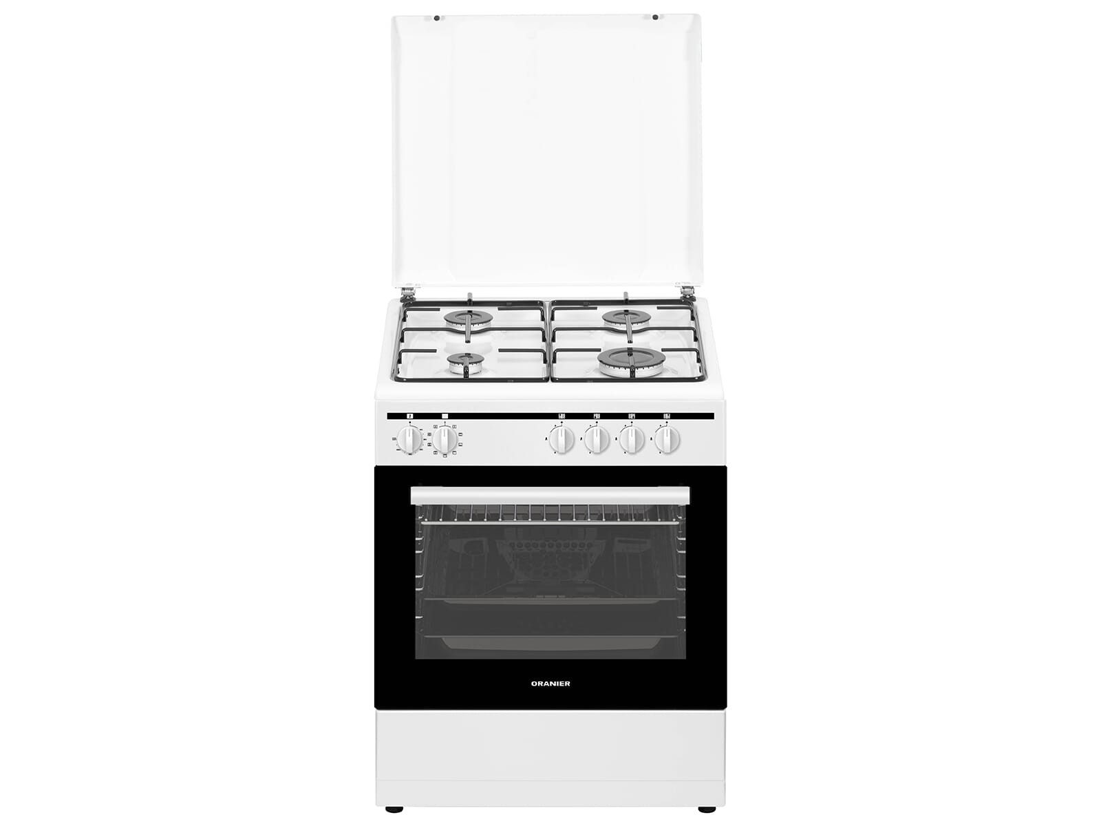 Oranier Gasherd-Set, mit 2-fach Auszug