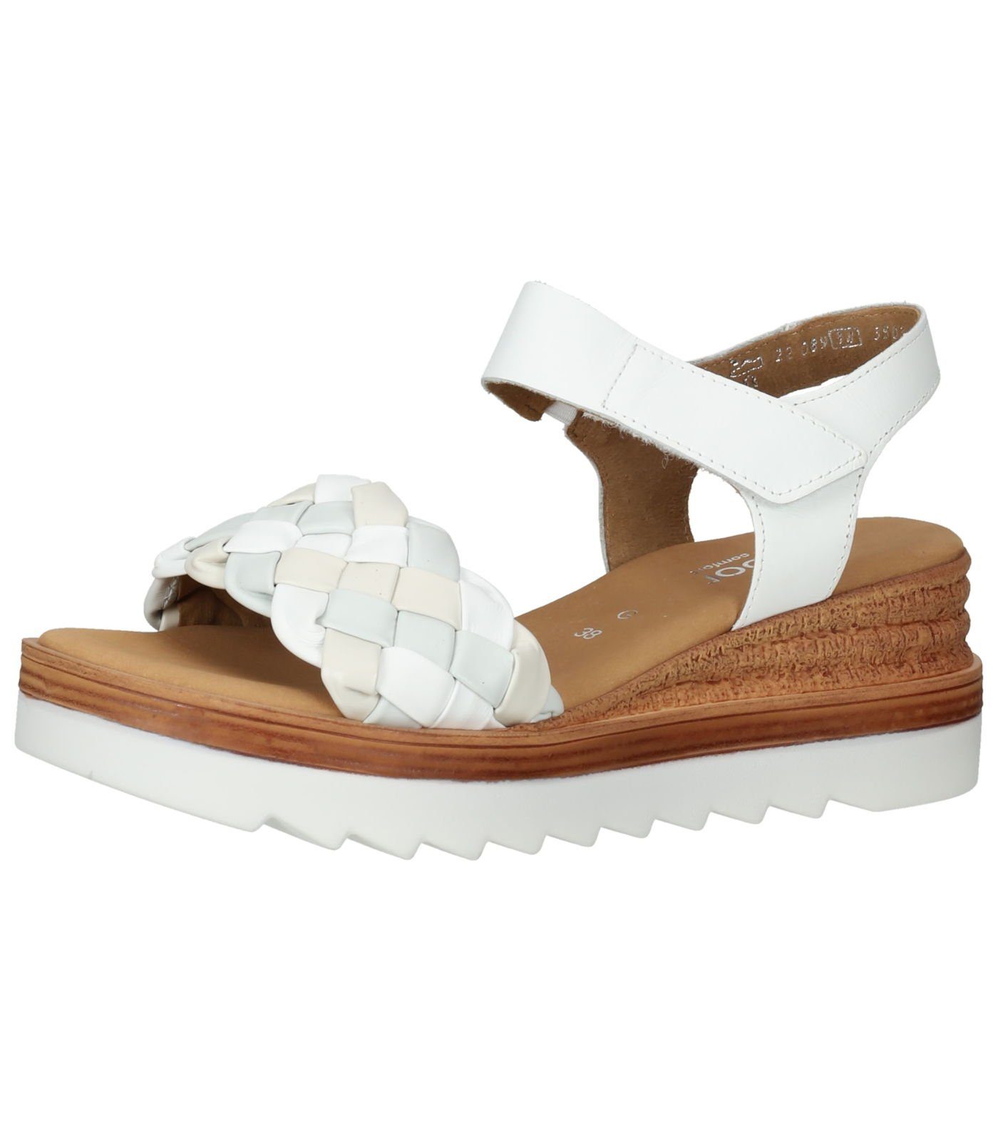 Wunderbar Weisse Sandalen Gabor Bild