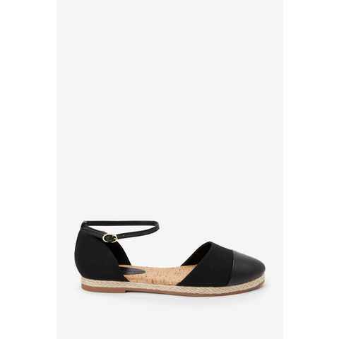 Next Espadrilles mit Knöchelriemen, extra weit Sandale (1-tlg)