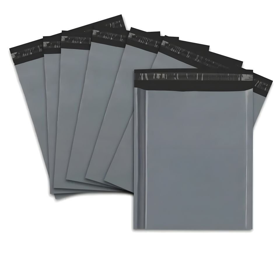 herémood Versandtasche Wasserfeste Versandtüte aus Plastik, selbstklebende & robuste Versandbeutel, 100 Stk, 25x35cm