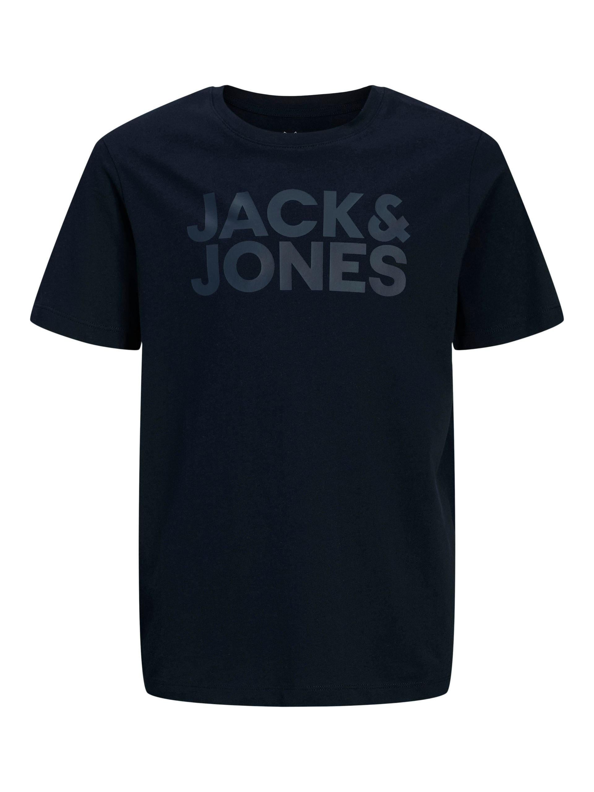 Rundhalsshirt JJECORP stylisch, atmungsaktiv, pflegeleicht