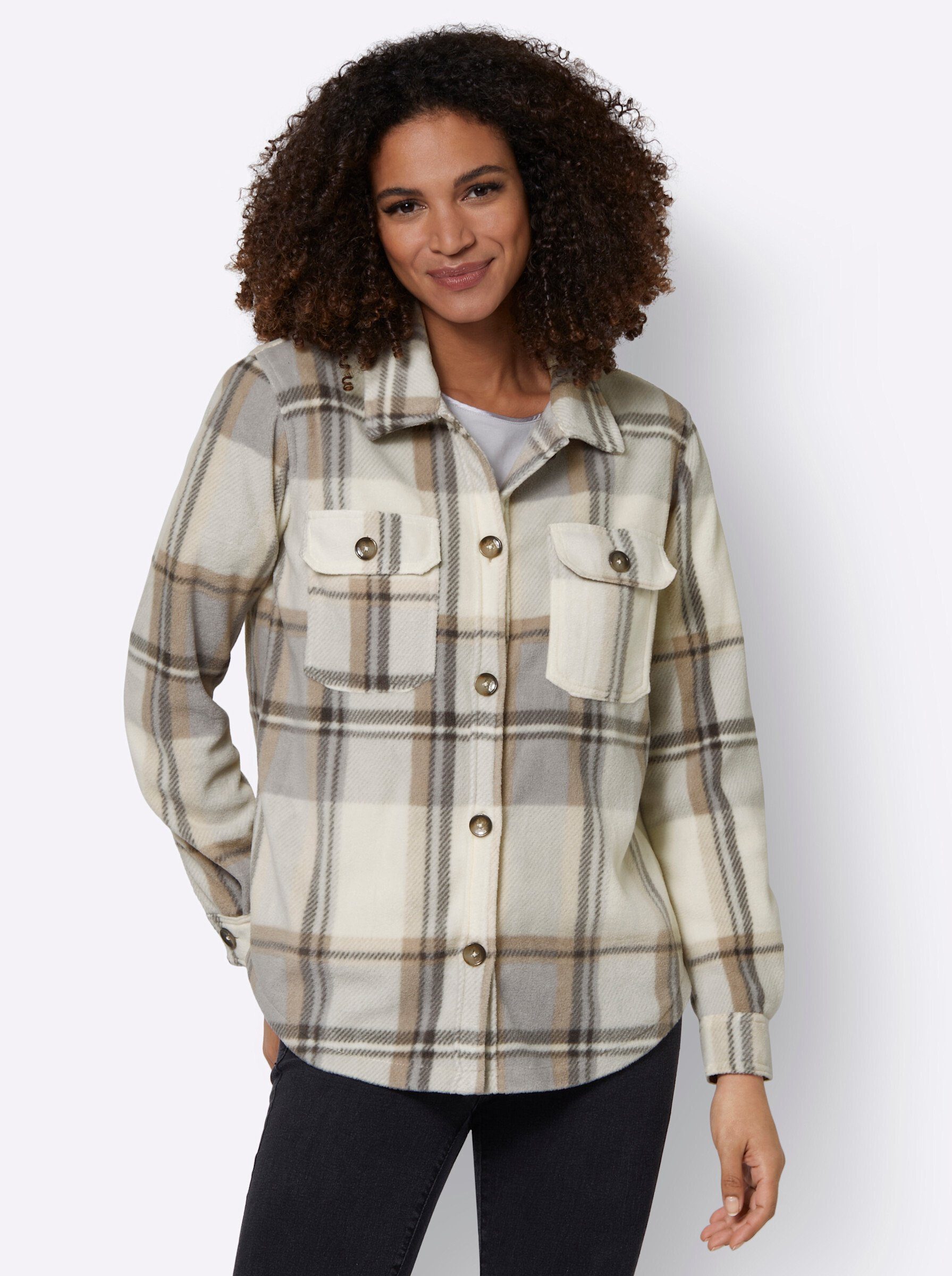 Casual Looks Fleecejacke günstig online kaufen