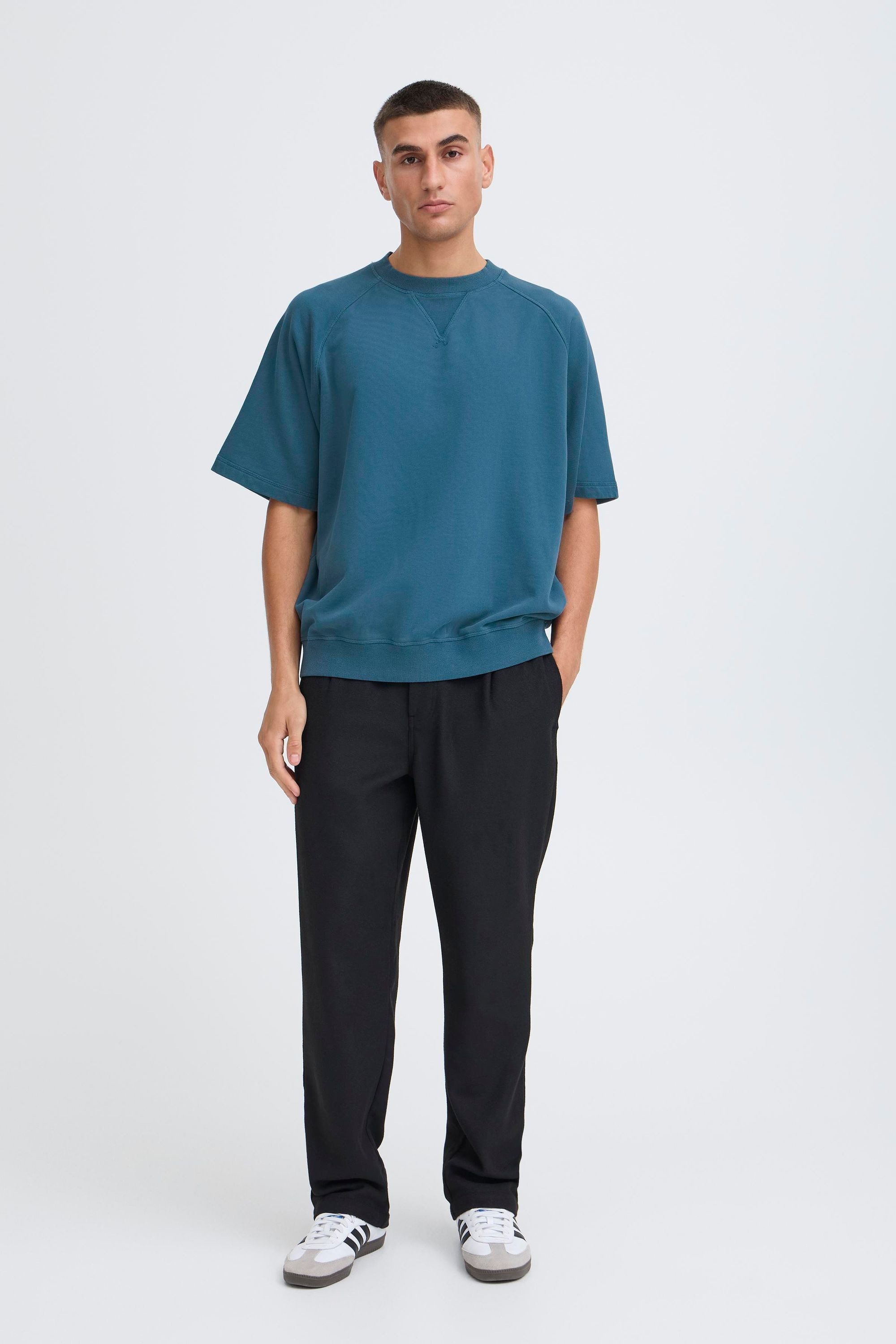 !Solid Sweater SDSlater Lässiger Sweatpullover mit kurzen Ärmeln