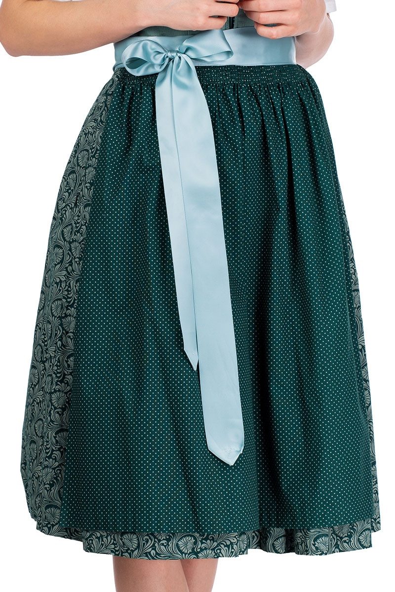 MarJo Dirndl Cord Dirndl 2tlg. - CONNY - flaschengrün – Bild 3 von 5