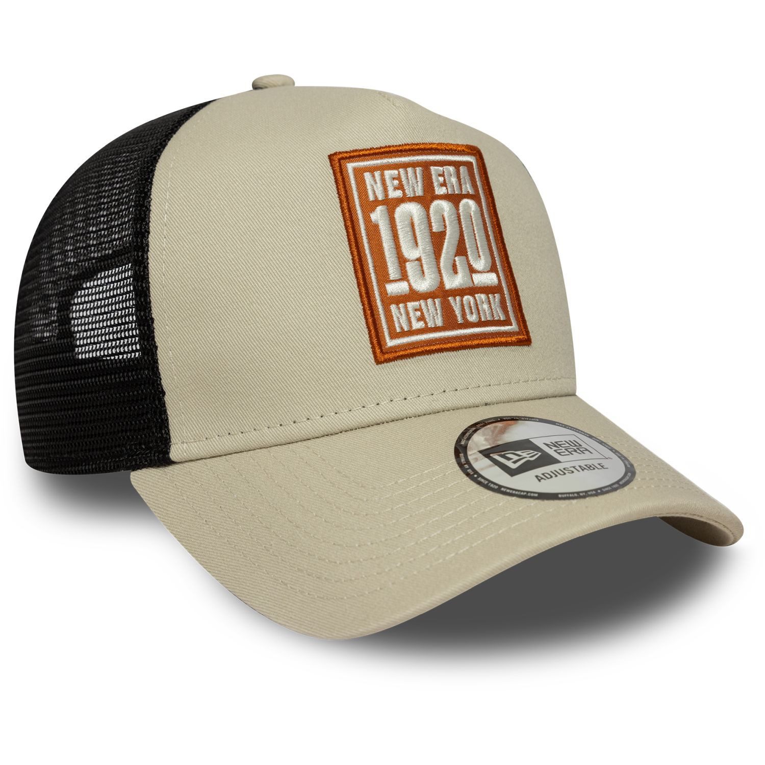 New Era Trucker Cap AFrame Trucker BRAND PATCH