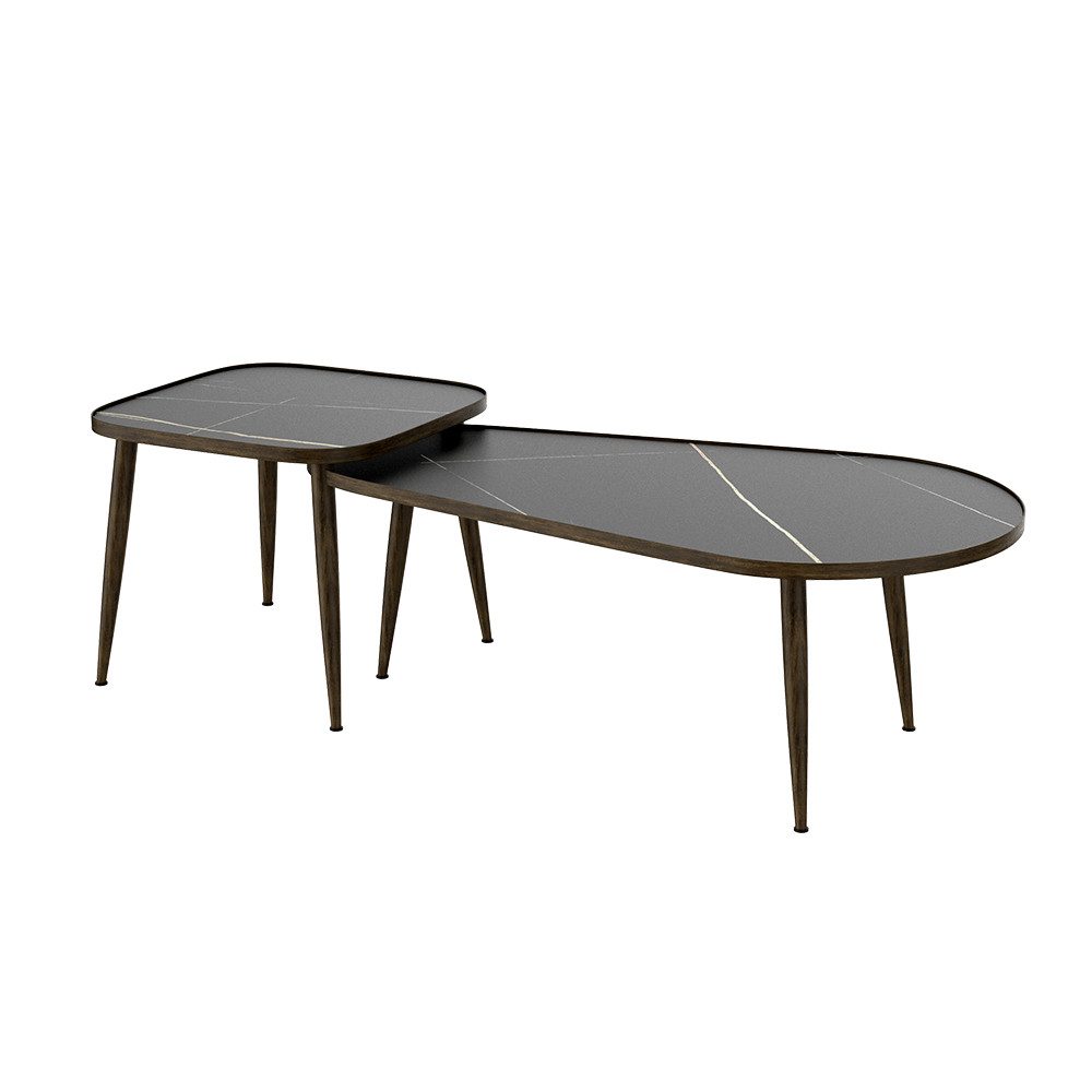 Vicco Couchtisch Manitoba, Schwarz, 105 x günstig online kaufen