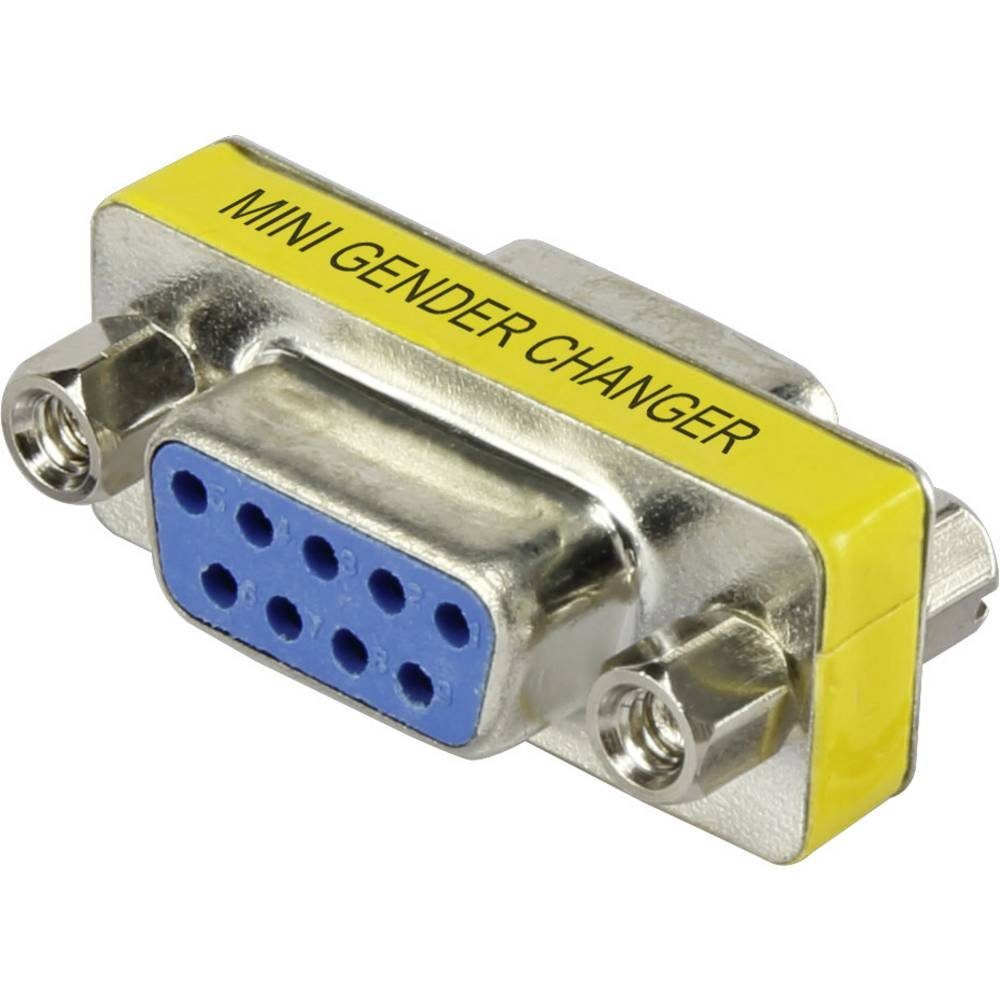 Gender Changer D-Sub 9pol. Buchse/Buchse Computer-Adapter