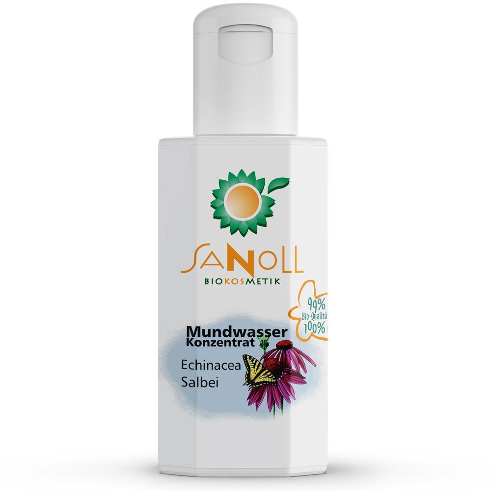 Sanoll Mundwasser Echinacea-Salbei, 100 ml