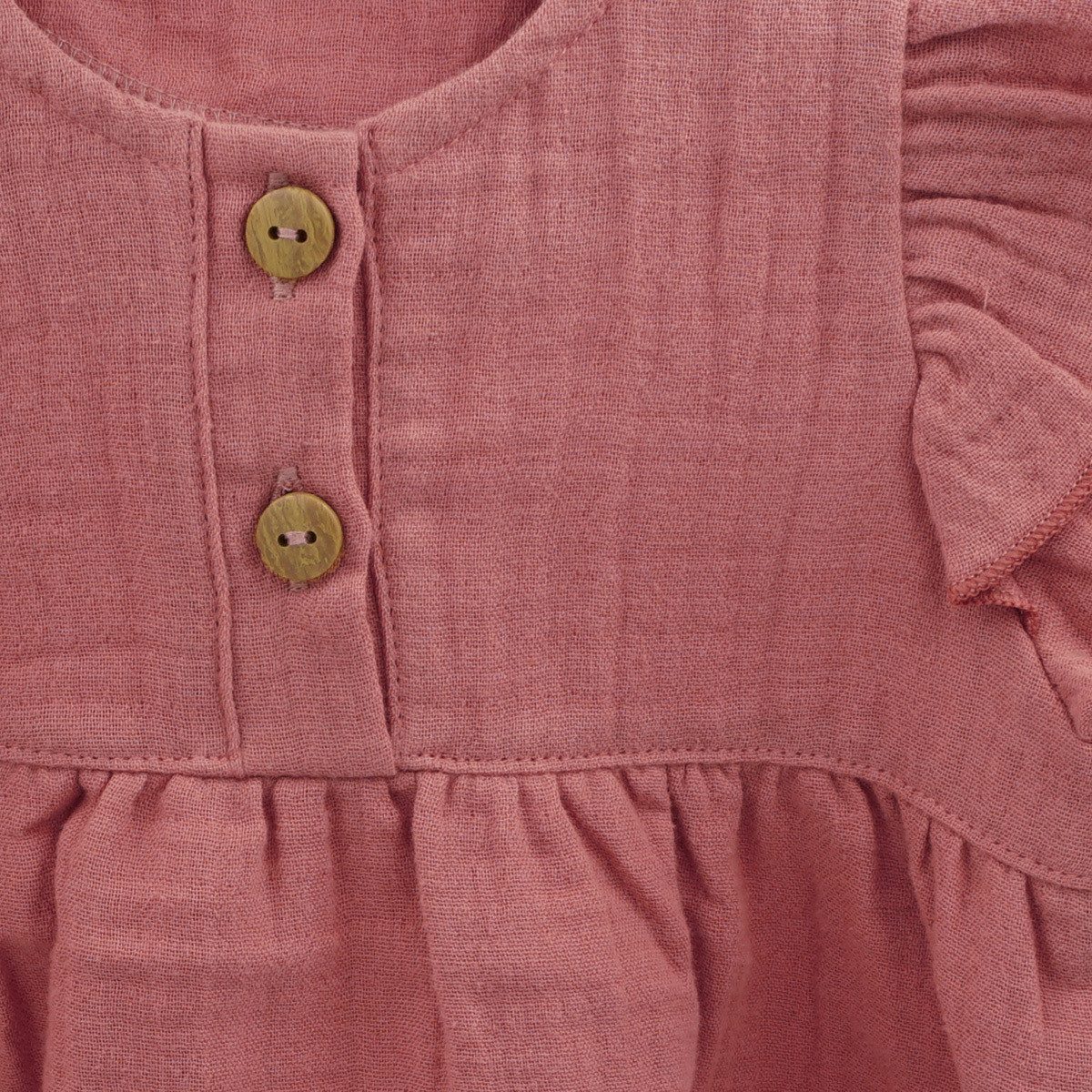 MAXIMO Shirtbluse GOTS BABY GIRL-Bluse 3/4 Arm Musselin (1-tlg)